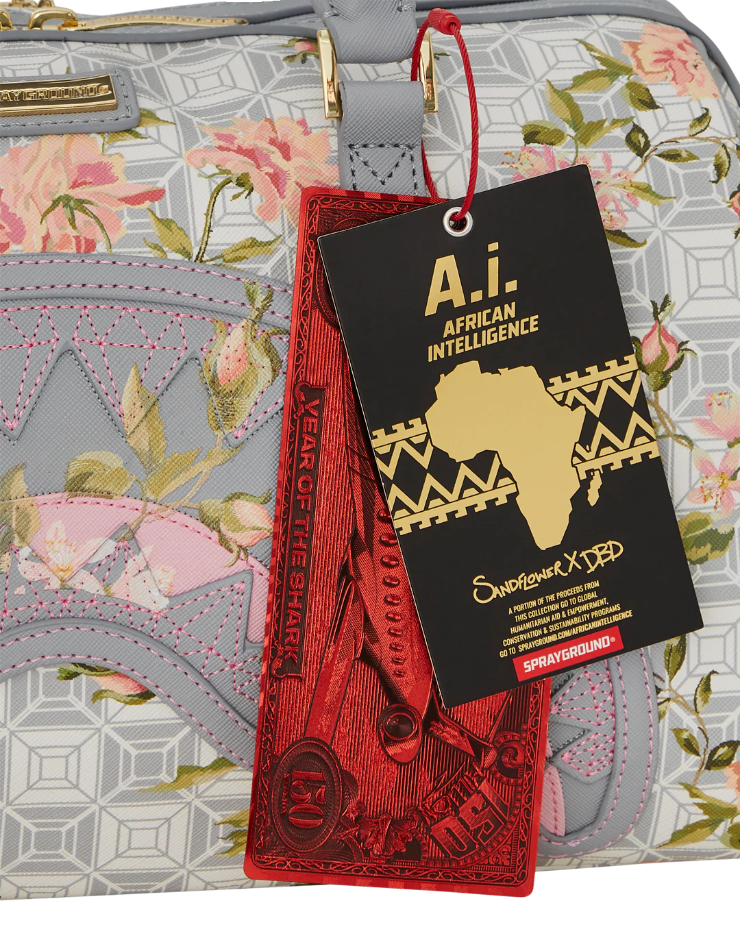 Ai FLORAL MINI DUFFLE - Image 9