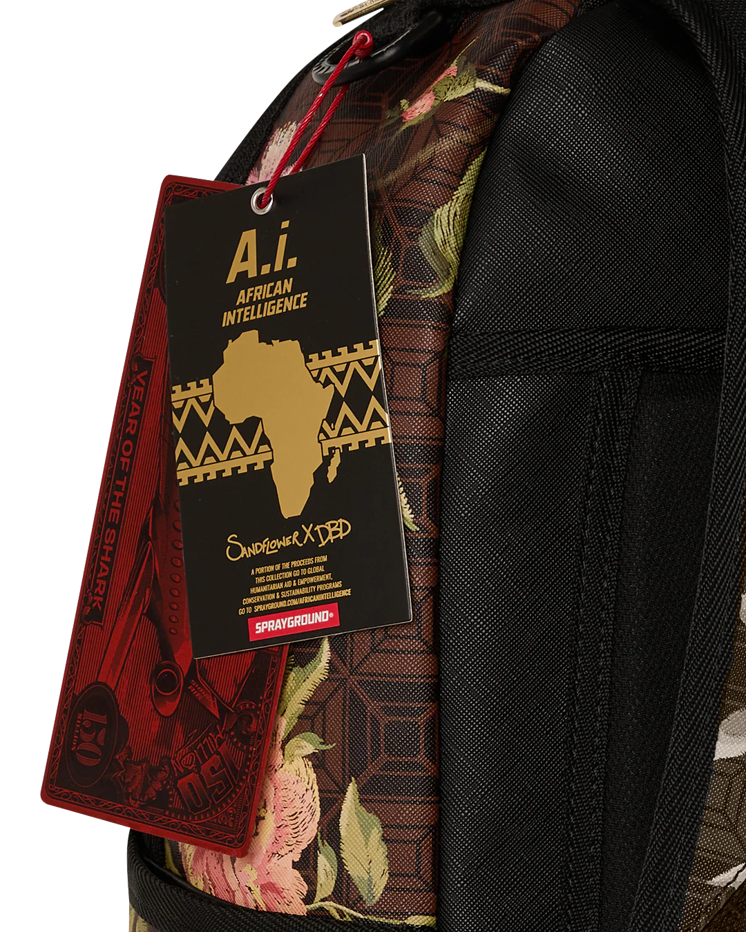 AI HENNY FLORAL BACKPACK - Image 7