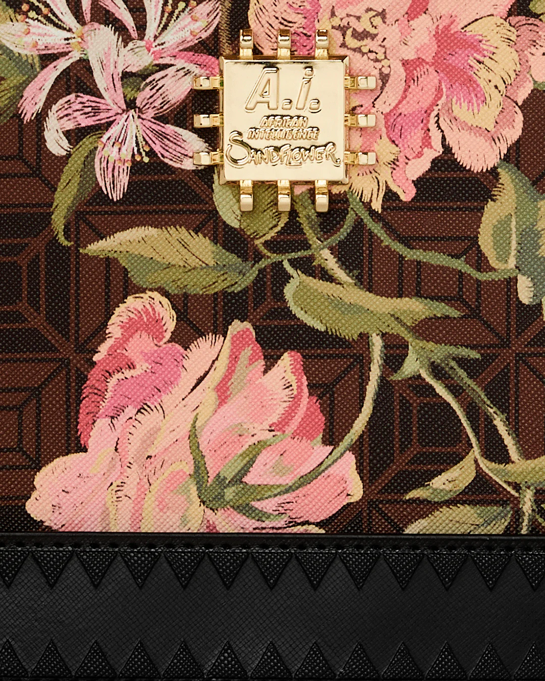 AI HENNY FLORAL CROSSOVER CLUTCH - Image 5