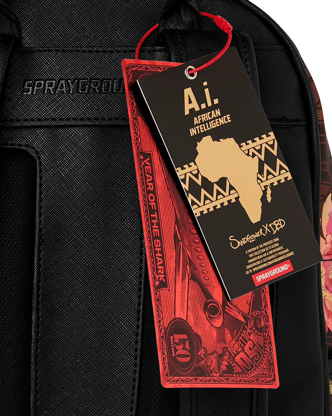 AI HENNY FLORAL SAVAGE BACKPACK - Image 7