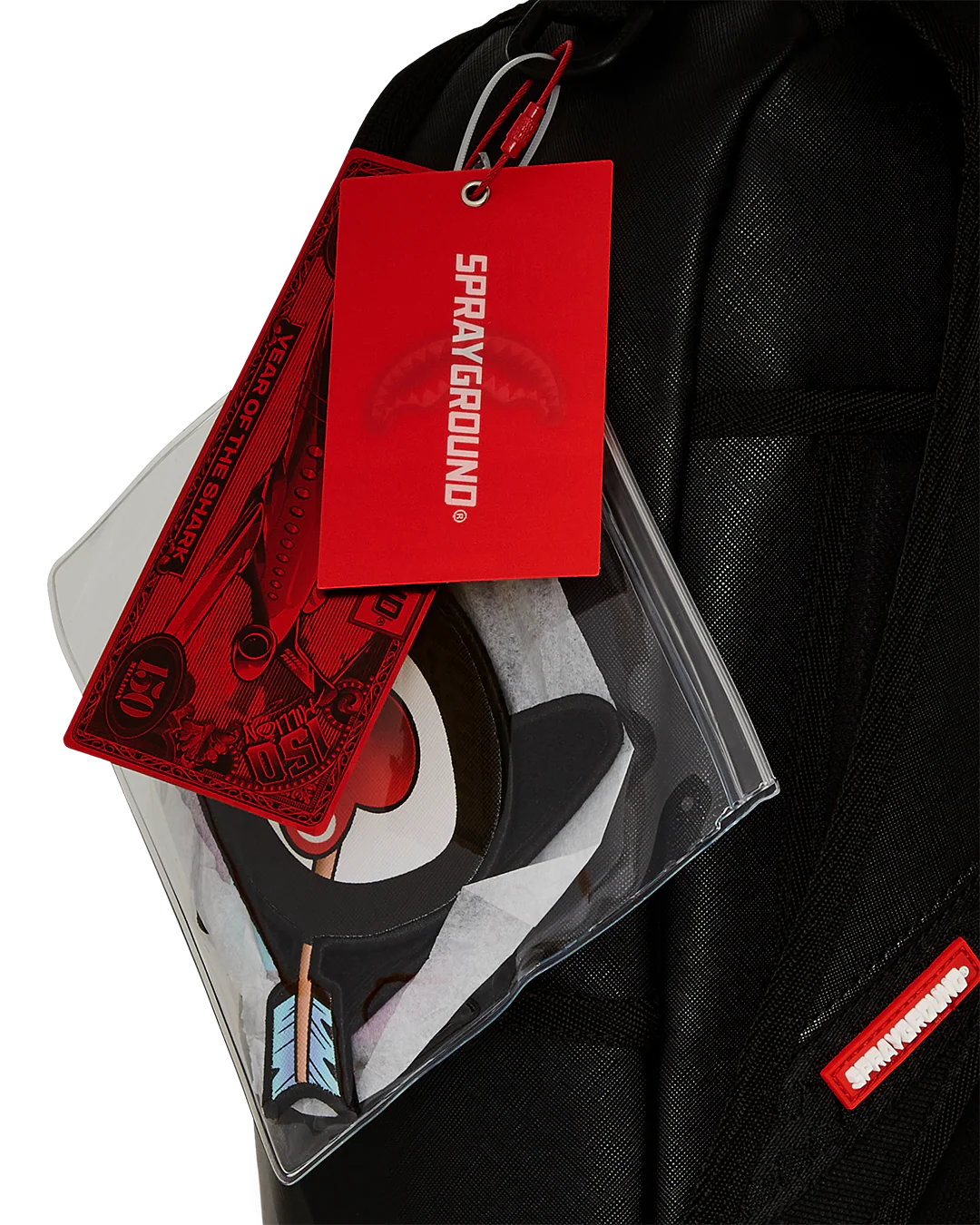 BLACK REMOVABLE EYES DLXSV BACKPACK - Image 15