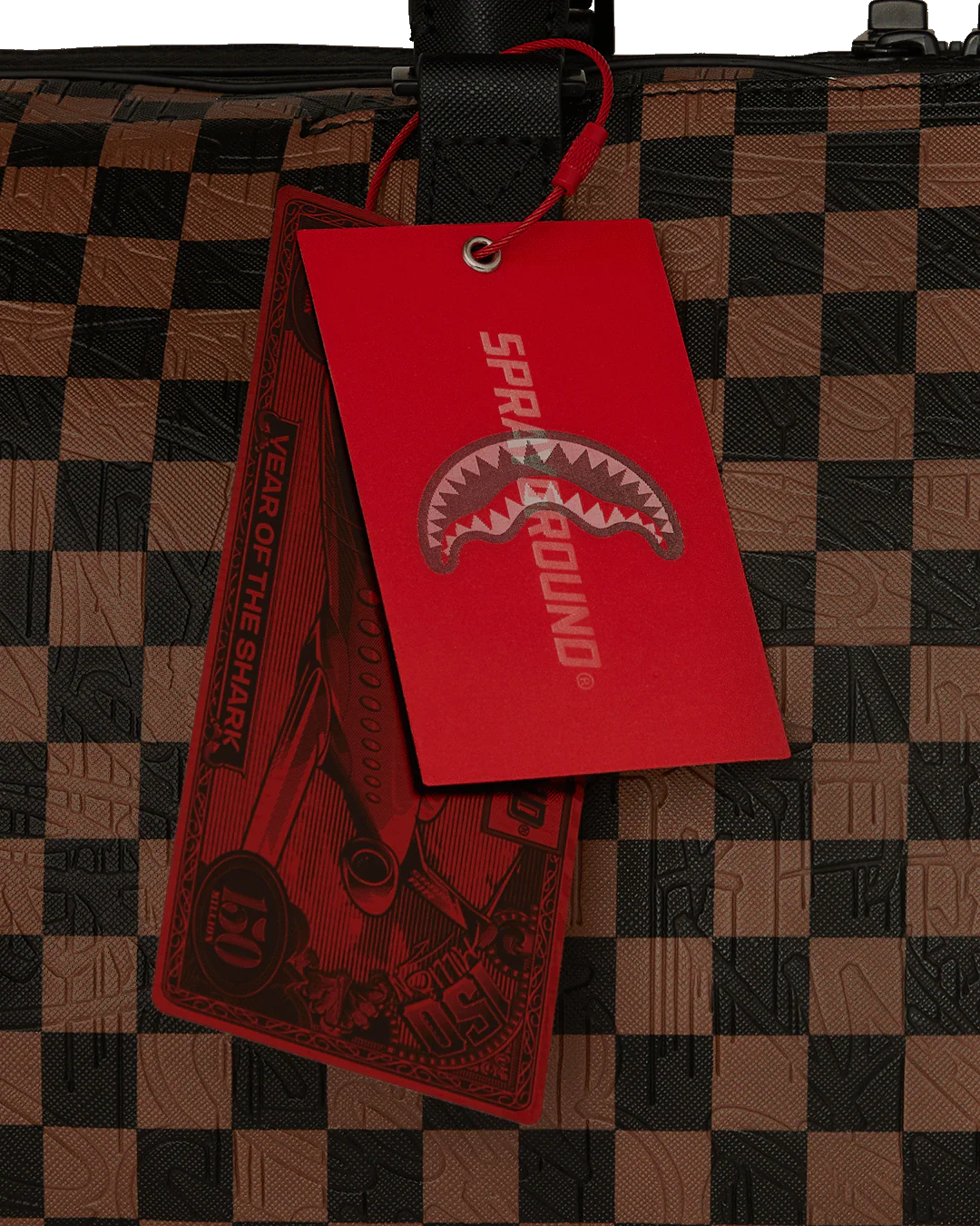 CHECK 2 EMBOSS DUFFLE - Image 10