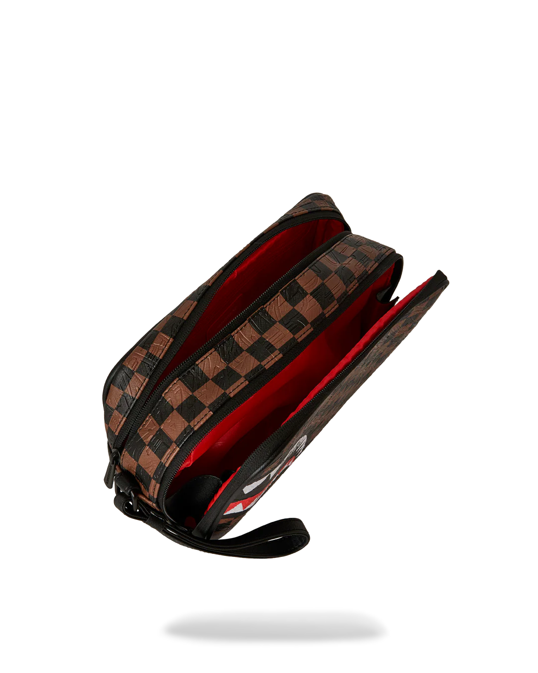 CHECK 2 EMBOSS TOILETRY BAG - Image 4