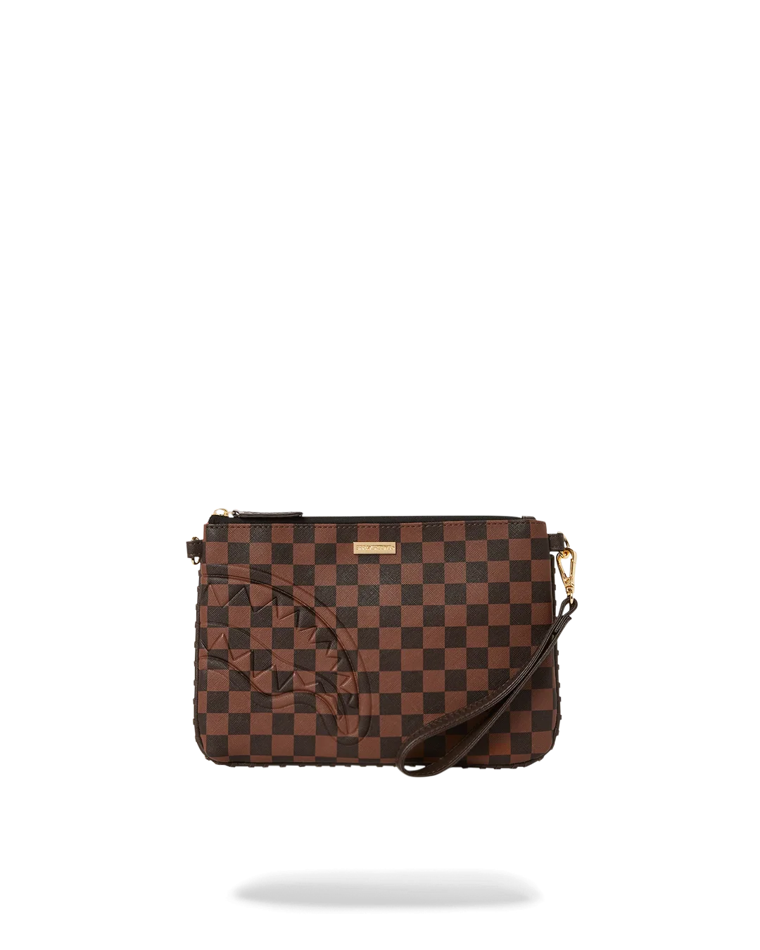 CORE EMBOSSED CHECK CLUTCH - Image 4