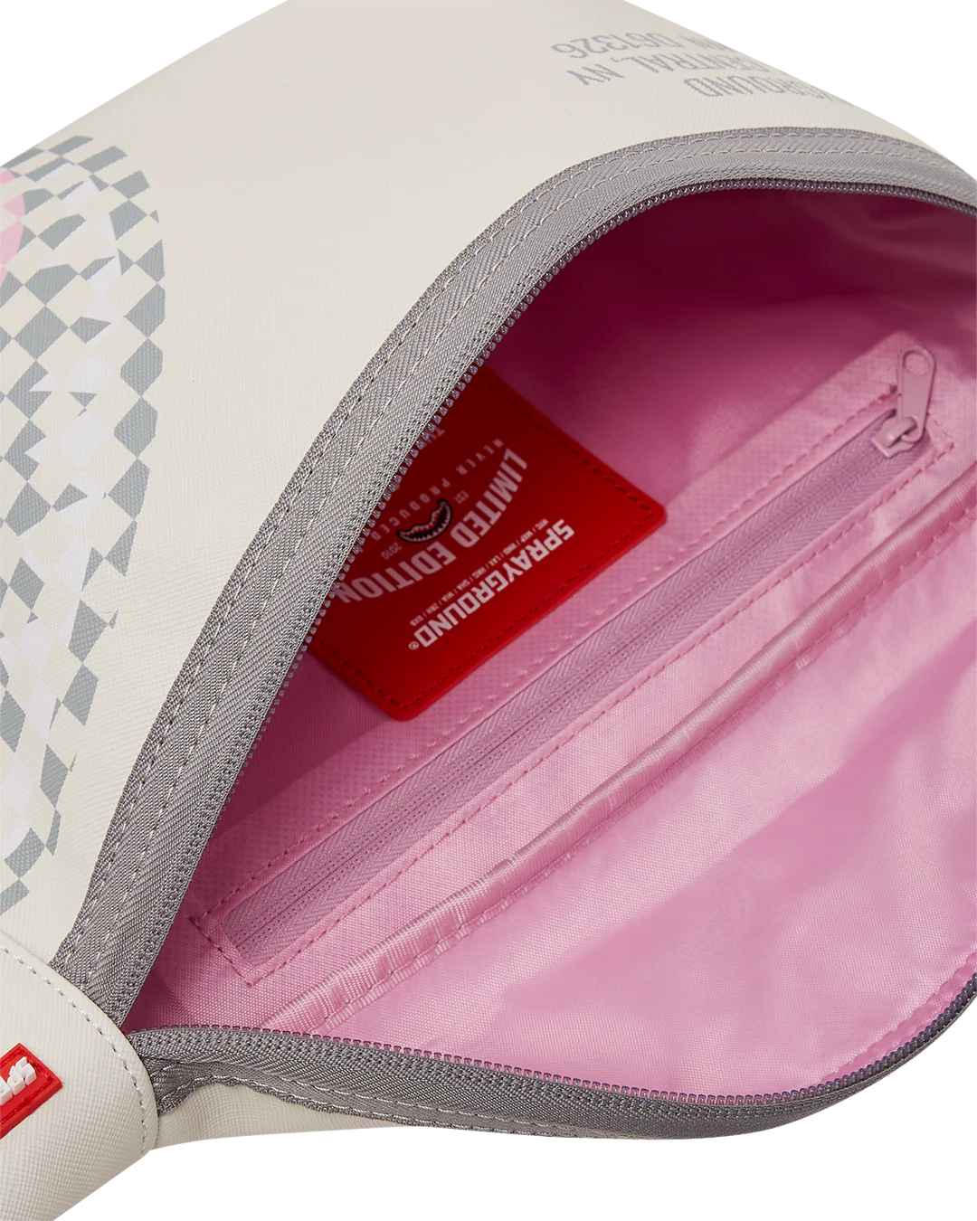 CREAM CHECK SHARK CENTRAL CROSSBODY - Image 4