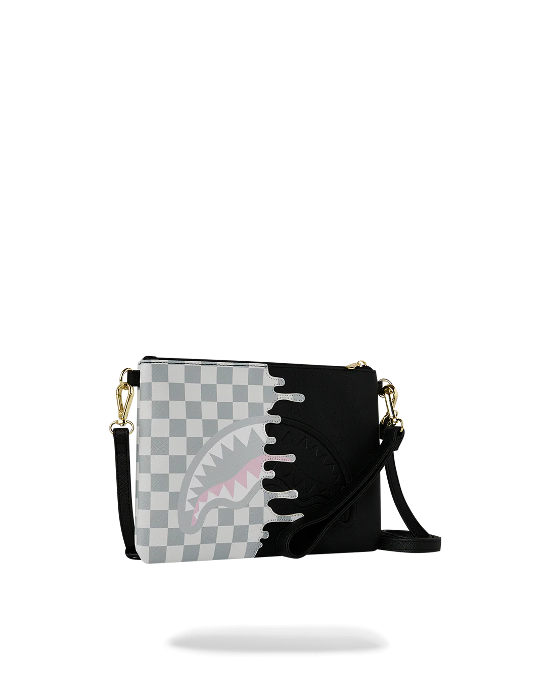 CREAM CHECK SIDE DRIP CROSSOVER CLUTCH - Image 2