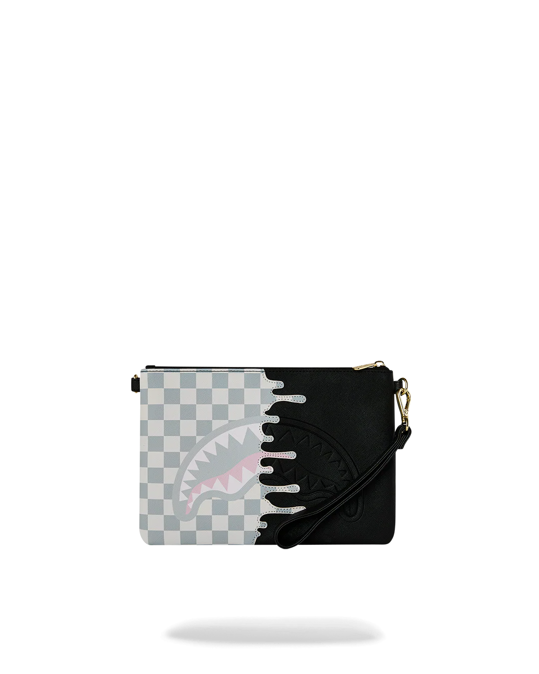CREAM CHECK SIDE DRIP CROSSOVER CLUTCH - Image 3