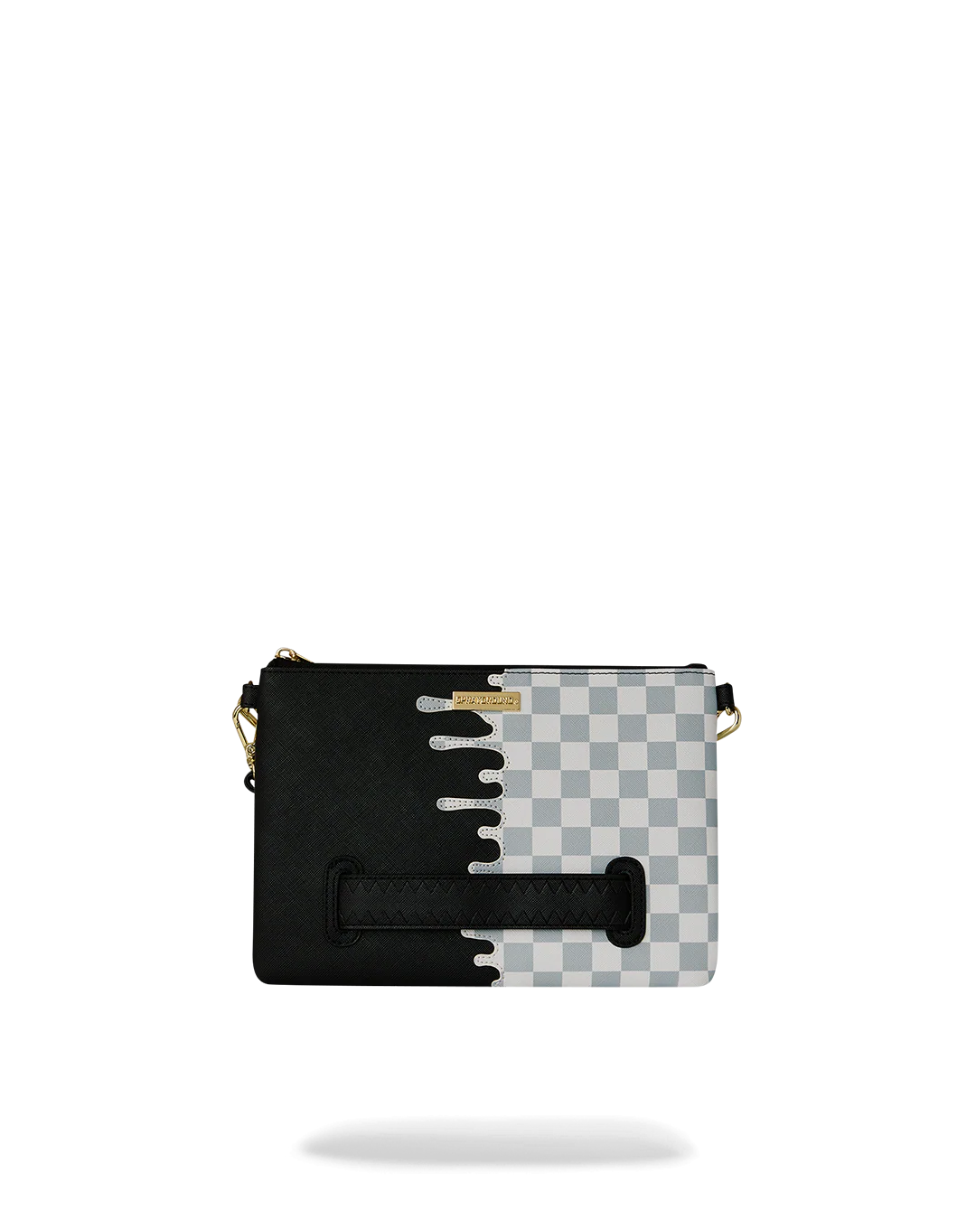 CREAM CHECK SIDE DRIP CROSSOVER CLUTCH - Image 4