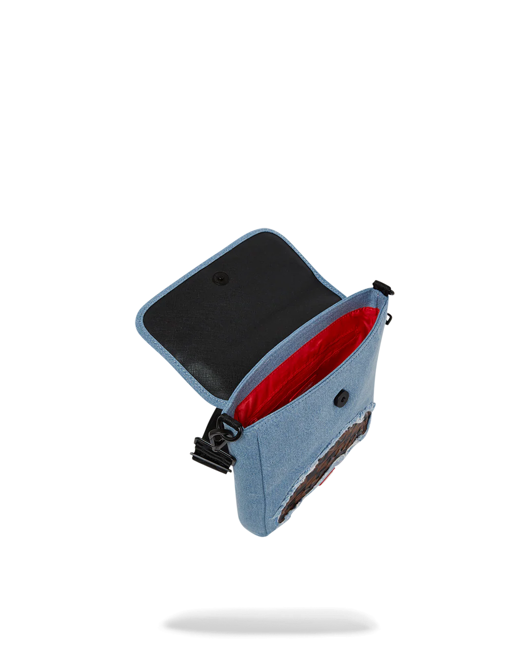 DENIM SHARK MESSENGER SLING - Image 4