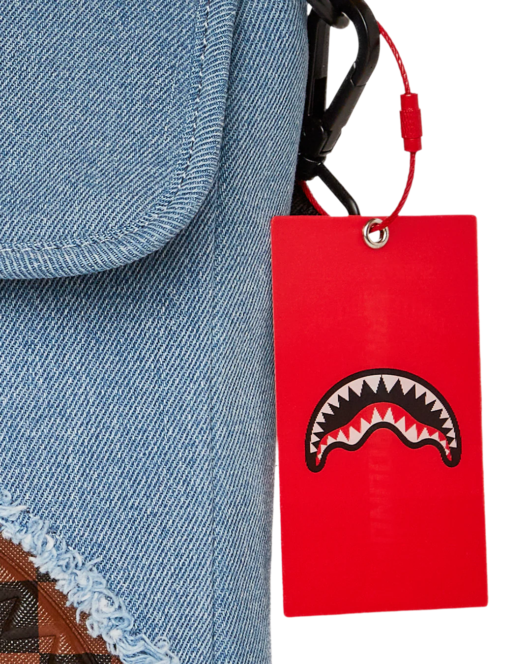 DENIM SHARK MESSENGER SLING - Image 5