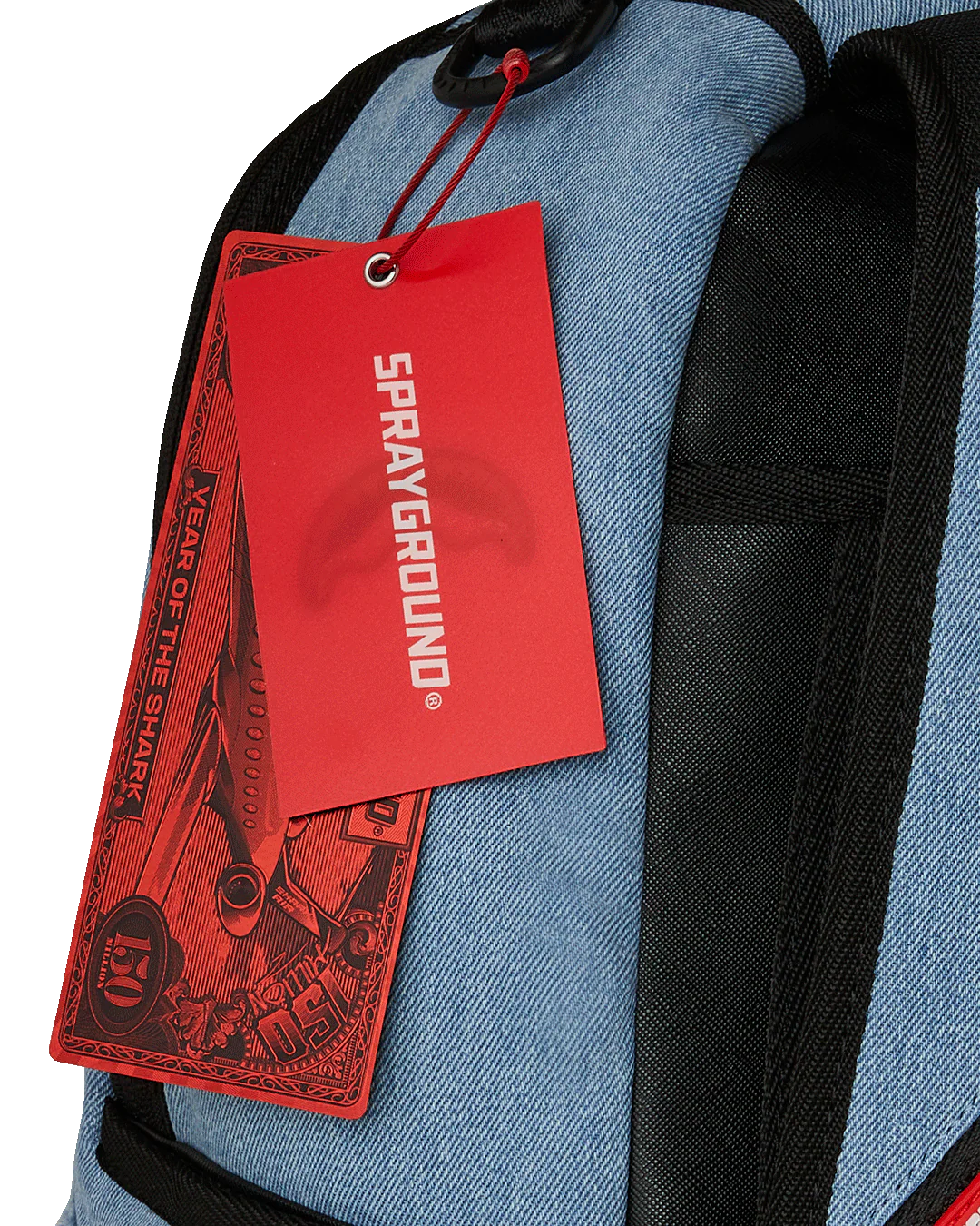 DENIM TEAR 3 AM PATCHES BACKPACK - Image 10