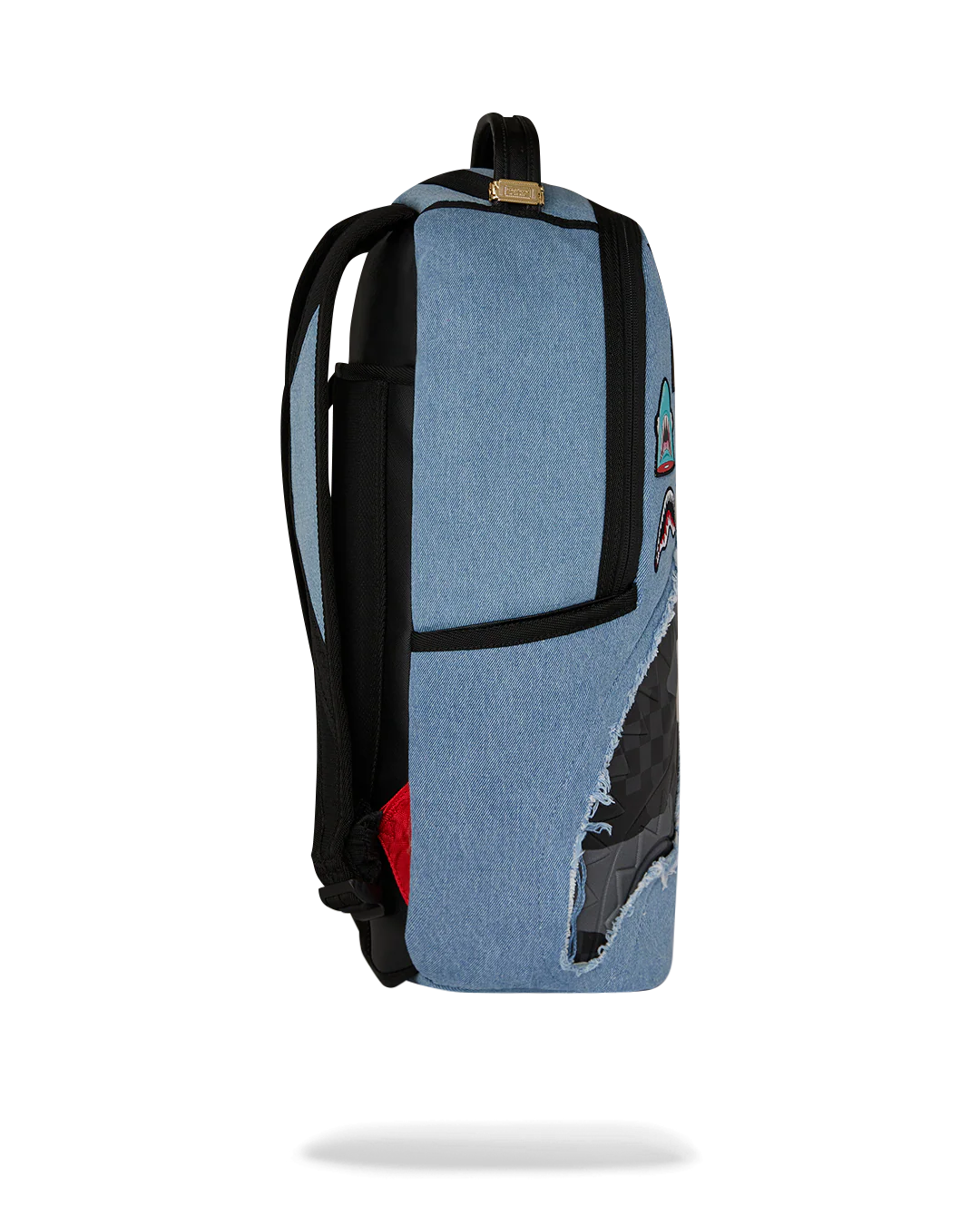 DENIM TEAR 3 AM PATCHES BACKPACK - Image 3