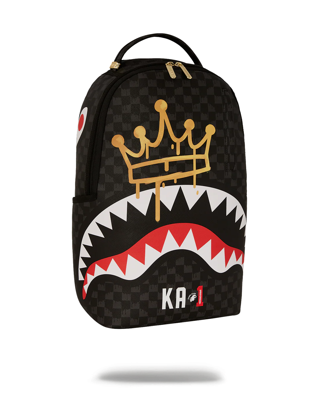 DRIP CHECK CROWN x KA1 BACKPACK BLACK - Image 2