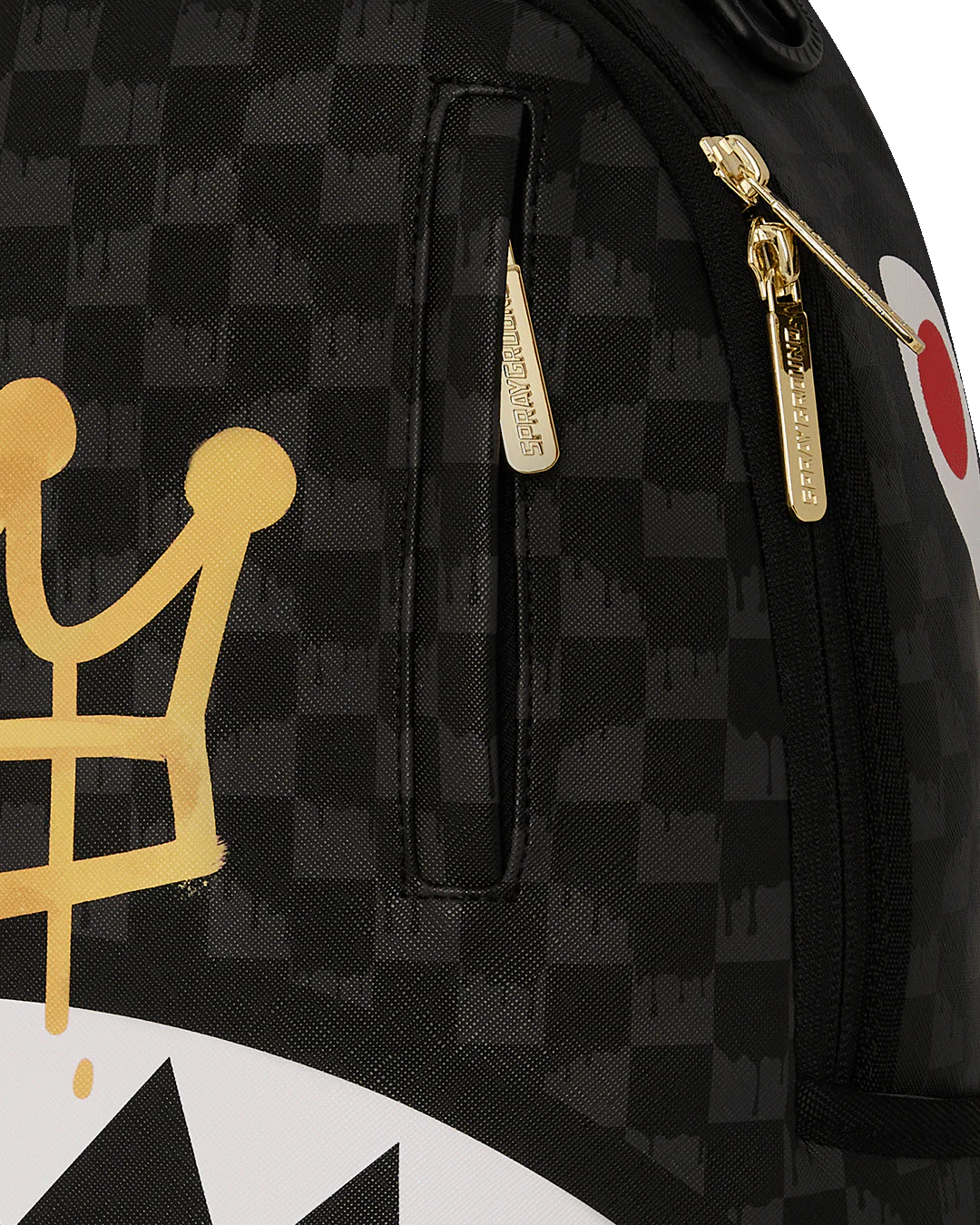 DRIP CHECK CROWN x KA1 BACKPACK BLACK - Image 6
