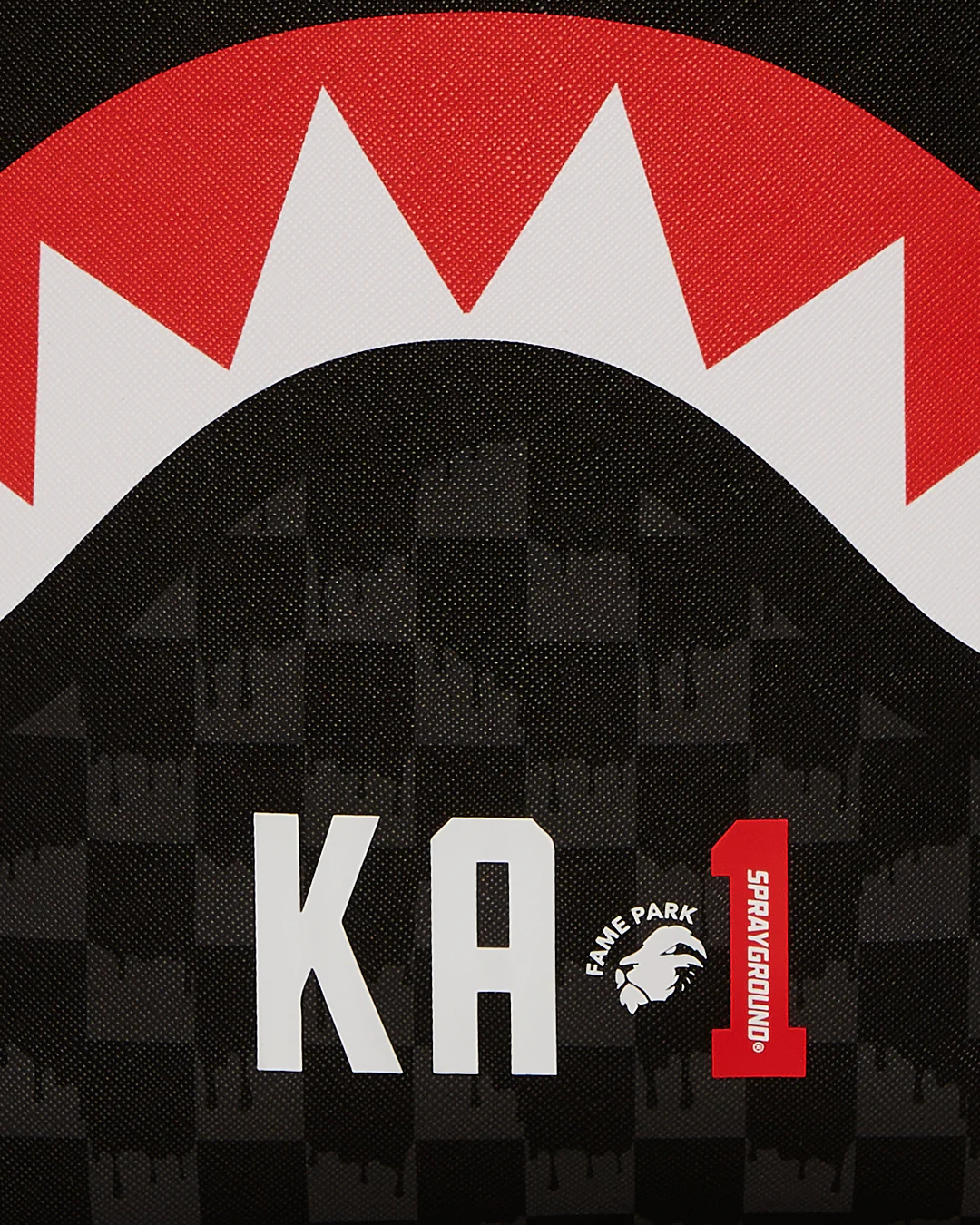 DRIP CHECK CROWN x KA1 BACKPACK BLACK - Image 9