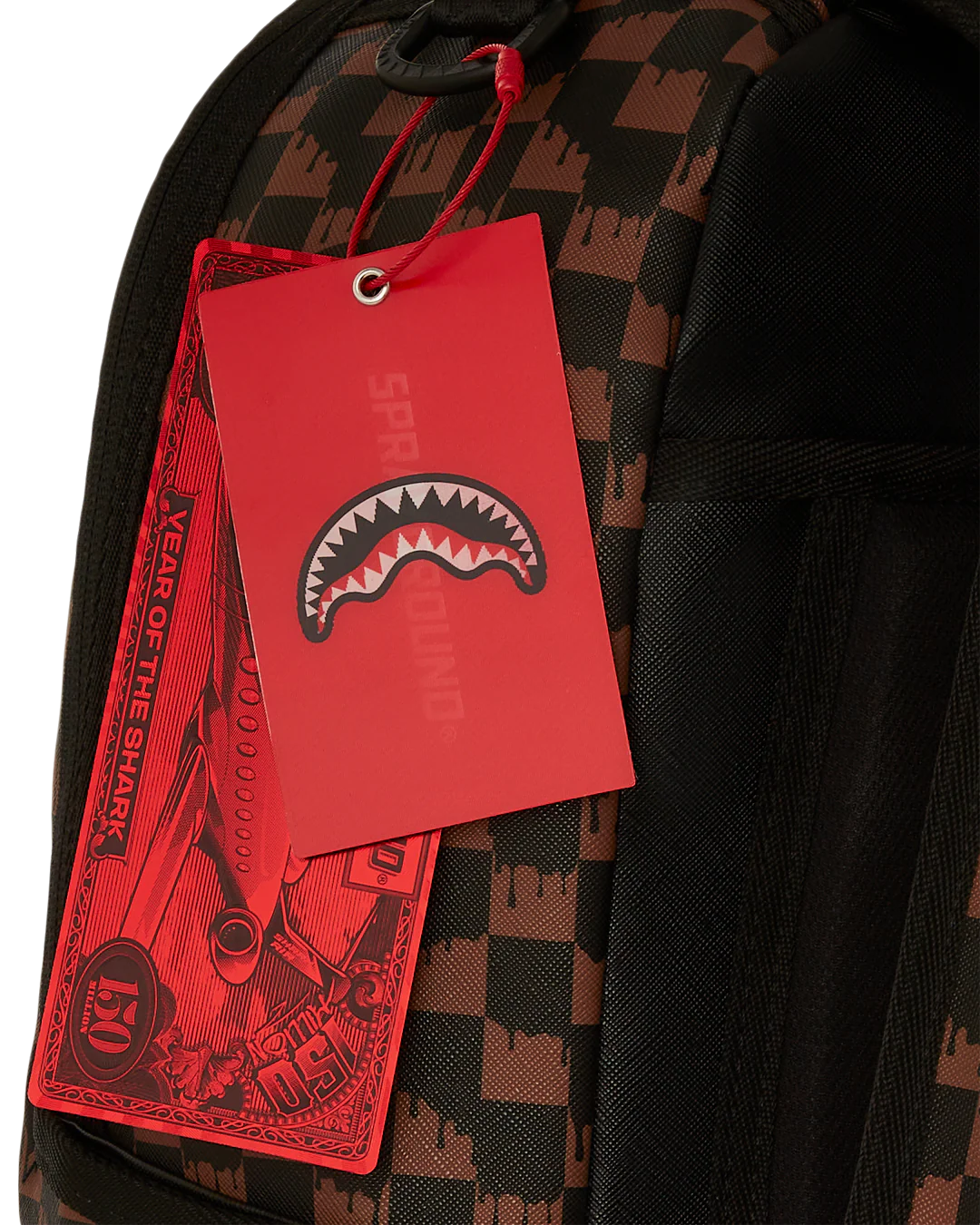 DRIP CHECK CROWN x KA1 BACKPACK BROWN - Image 10