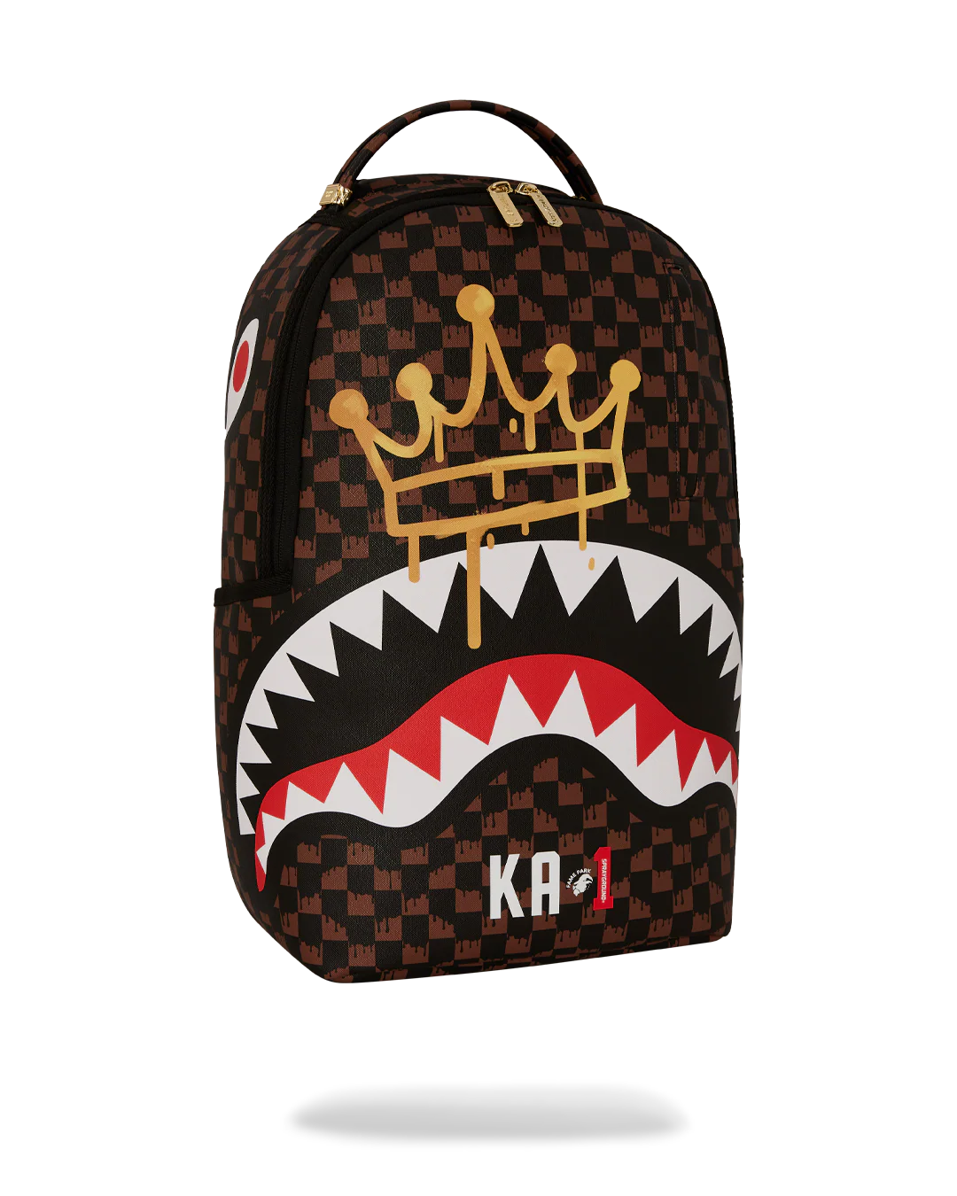 DRIP CHECK CROWN x KA1 BACKPACK BROWN - Image 2