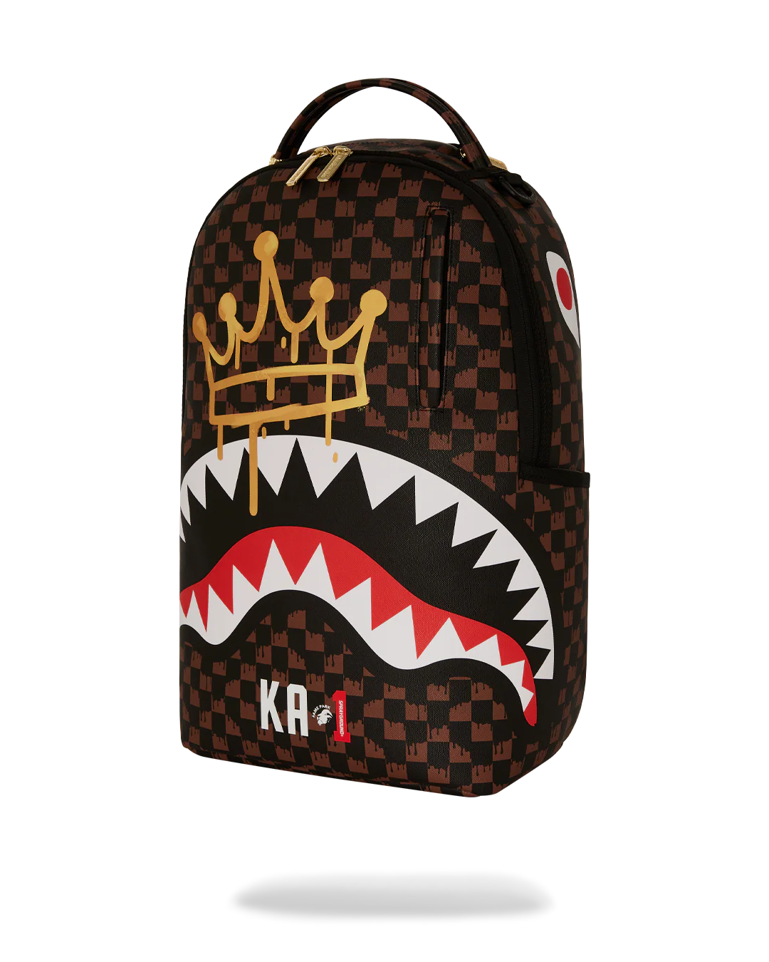 DRIP CHECK CROWN x KA1 BACKPACK BROWN - Image 5