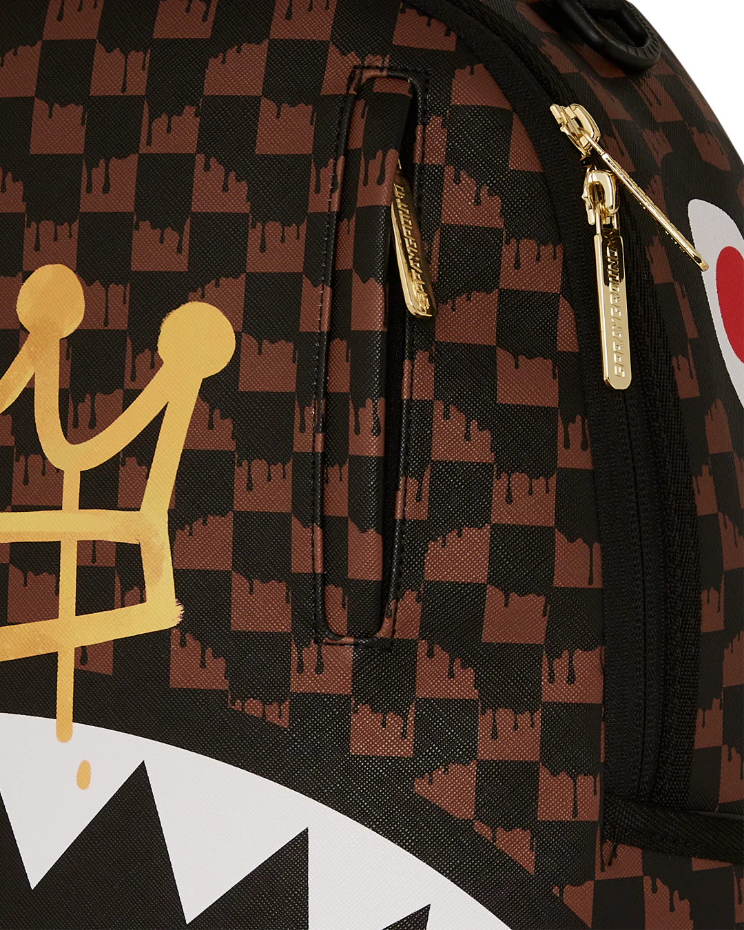 DRIP CHECK CROWN x KA1 BACKPACK BROWN - Image 6