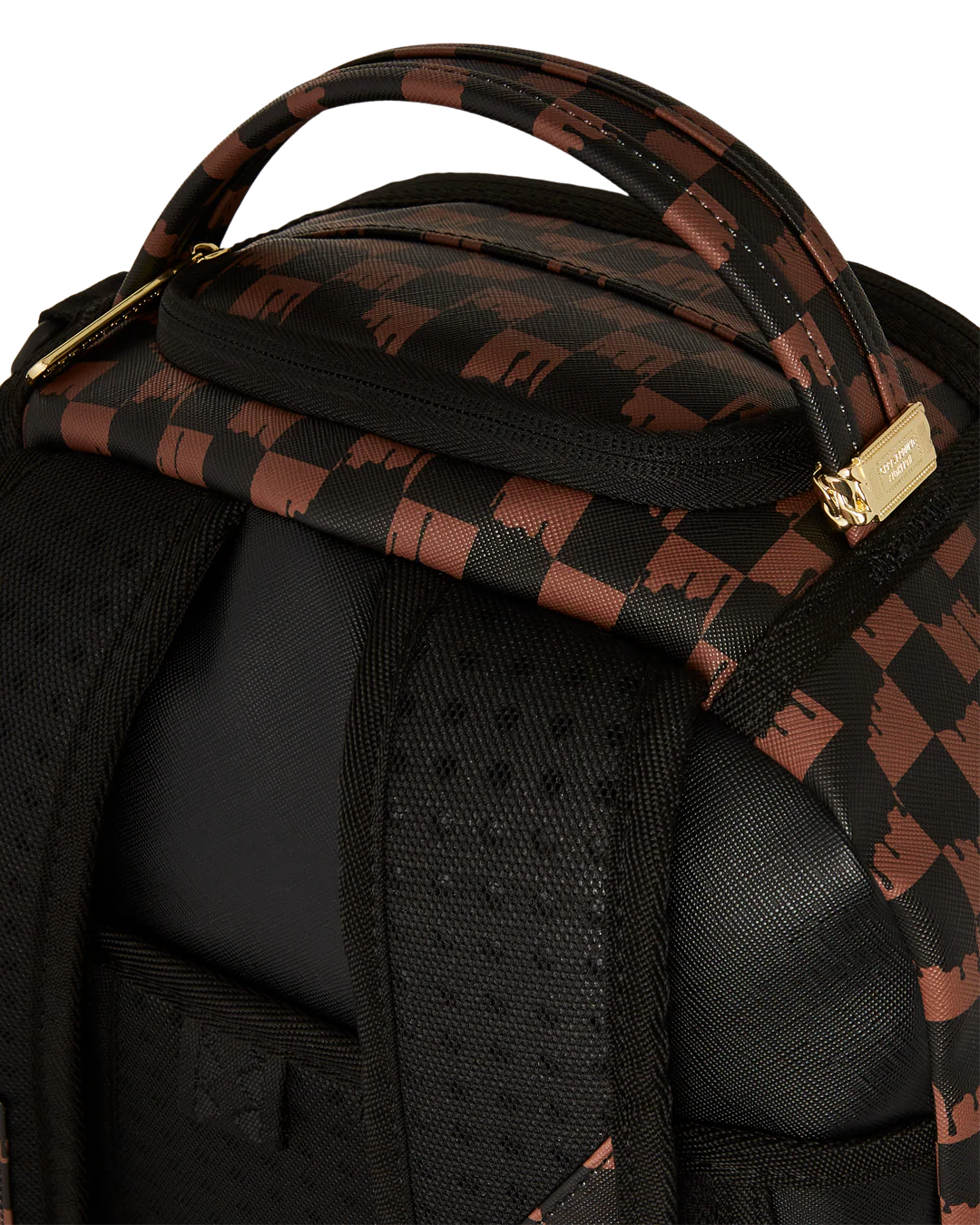 DRIP CHECK CROWN x KA1 BACKPACK BROWN - Image 7