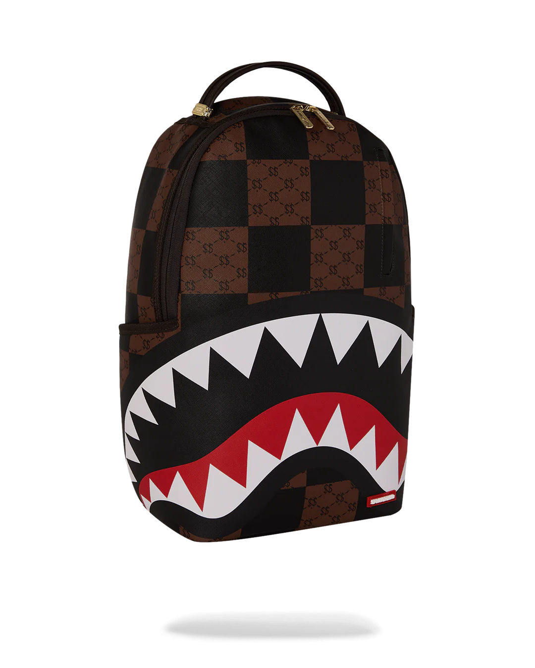 ENLARGED CHECK PARIS BACKPACK - Image 2