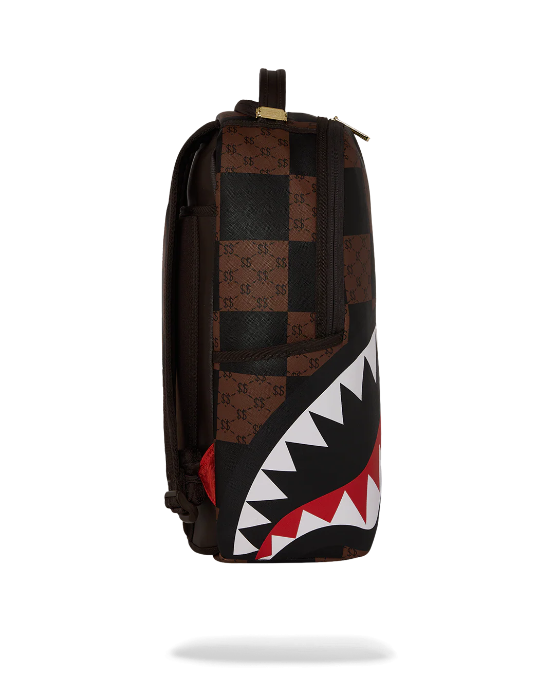 ENLARGED CHECK PARIS BACKPACK - Image 3