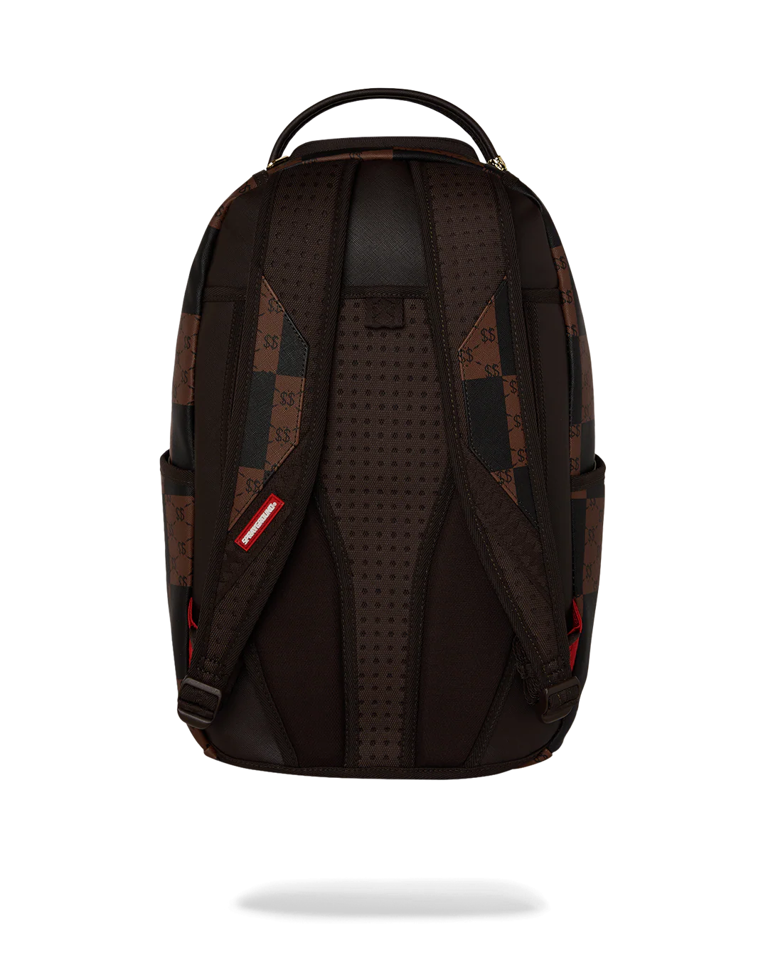 ENLARGED CHECK PARIS BACKPACK - Image 4