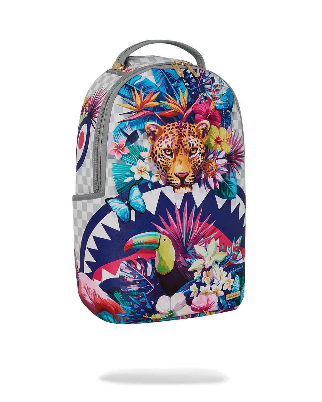 FLOWERING JUNGLE SHARK BACKPACK - Image 2