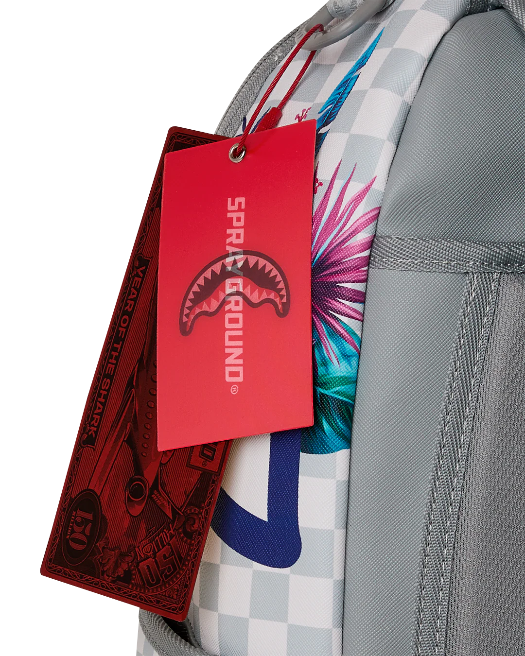 FLOWERING JUNGLE SHARK BACKPACK - Image 9