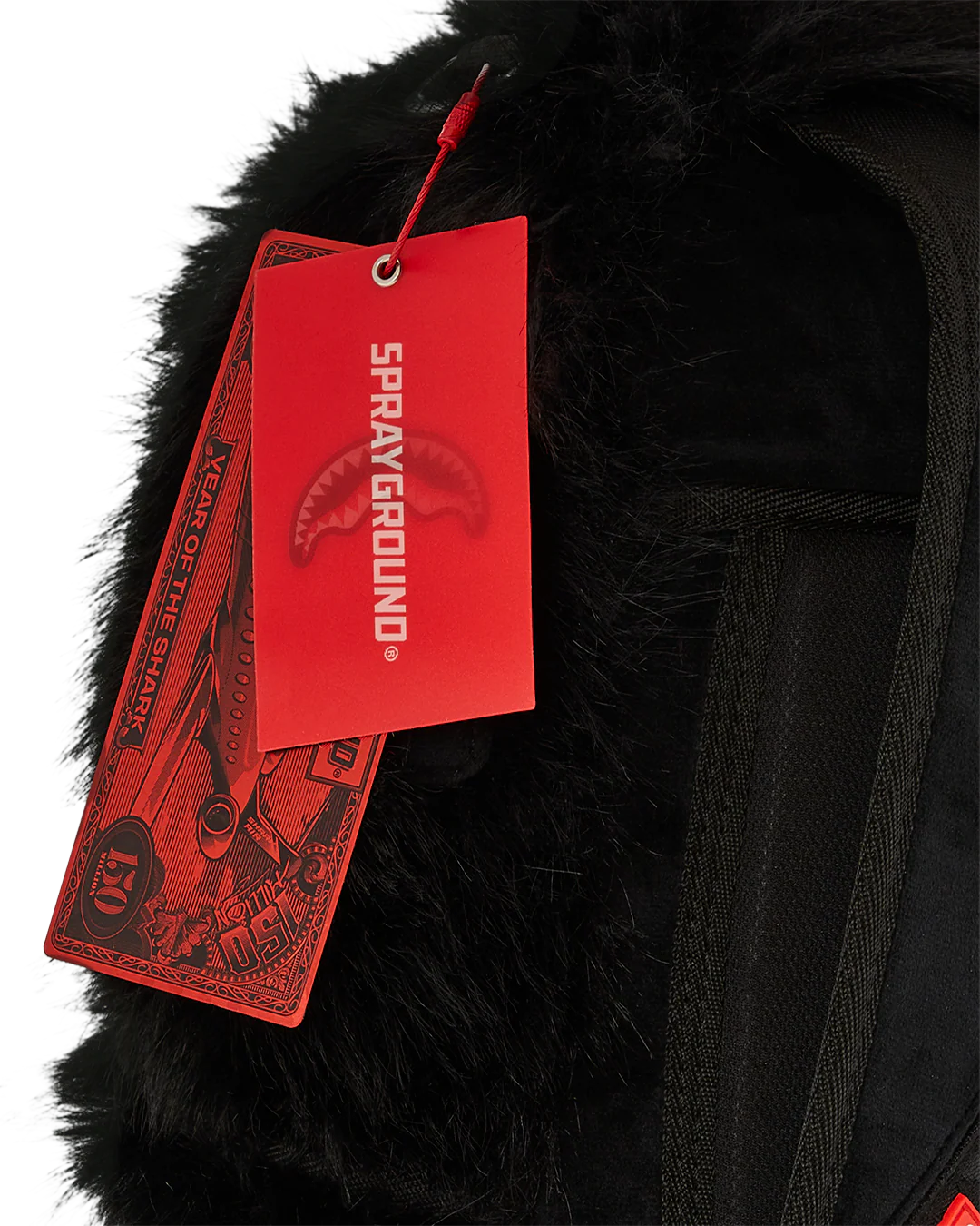 FUR CRAY BLACK BACKPACK - Image 10