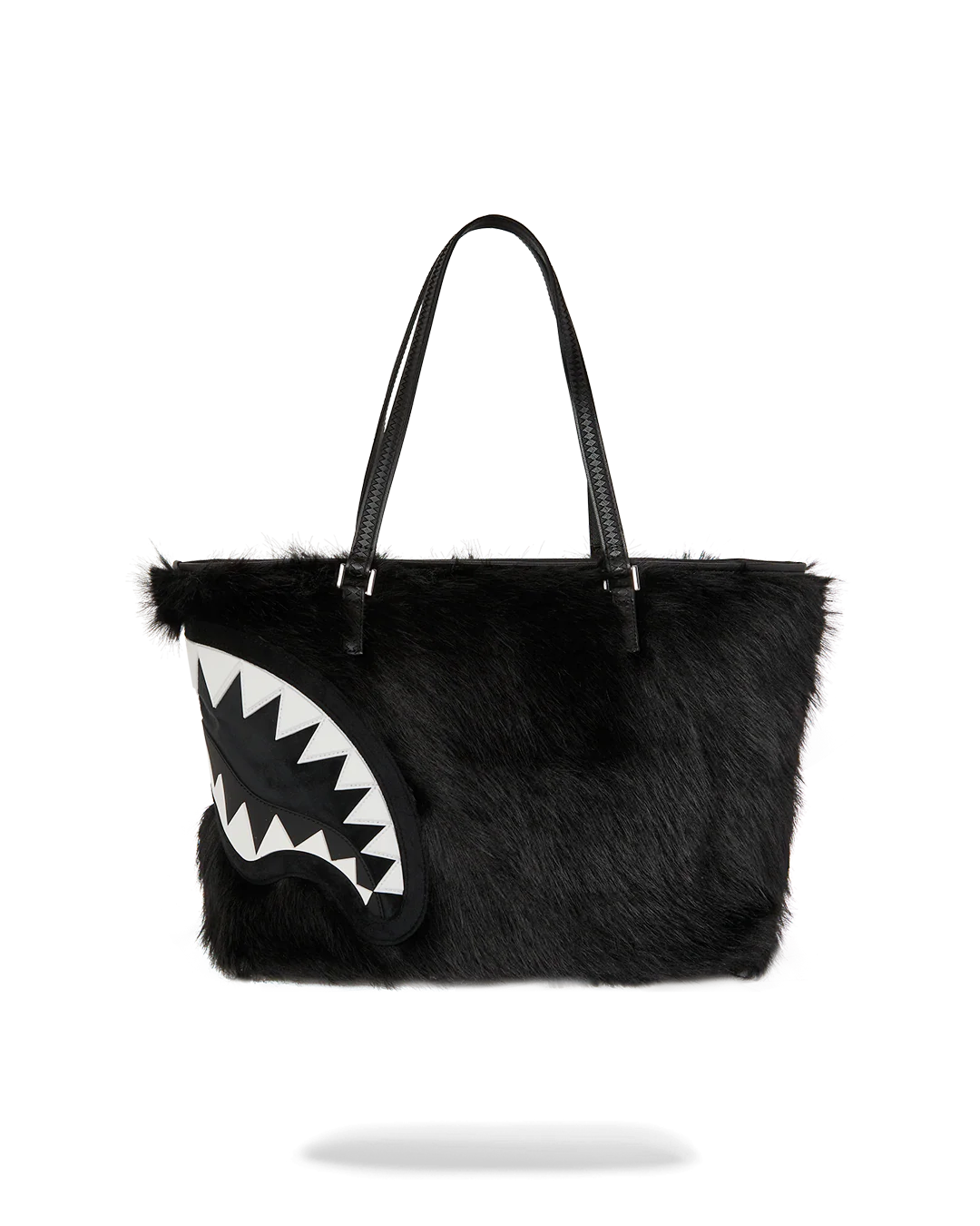 FUR CRAY BLACK TOTE - Image 3