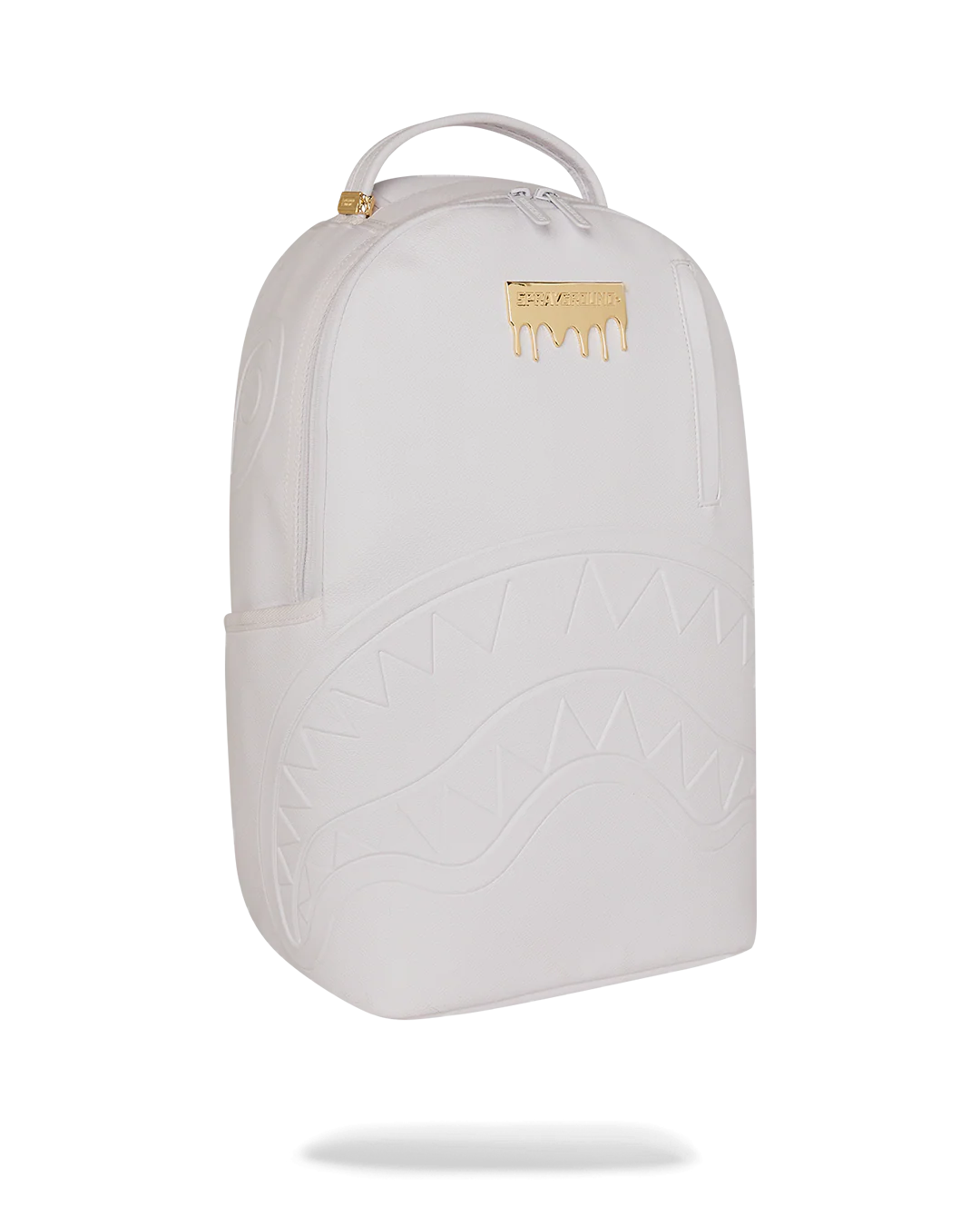 GOLD BRICK LUXE WHITE BACKPACK - Image 2