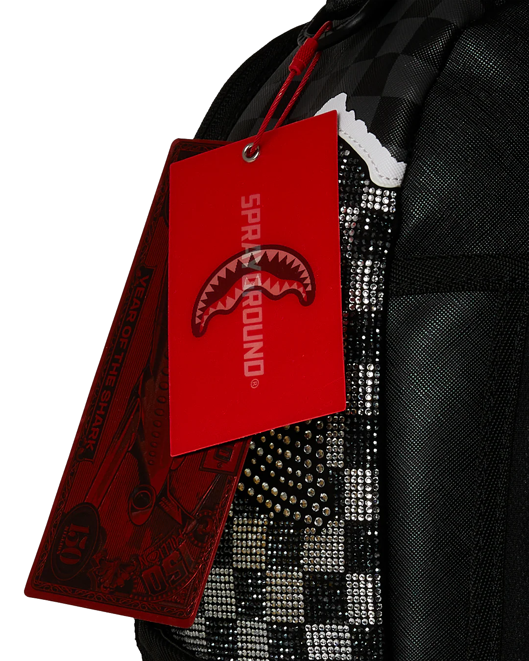 GOLD DIAMOND TEAR BACKPACK - Image 9