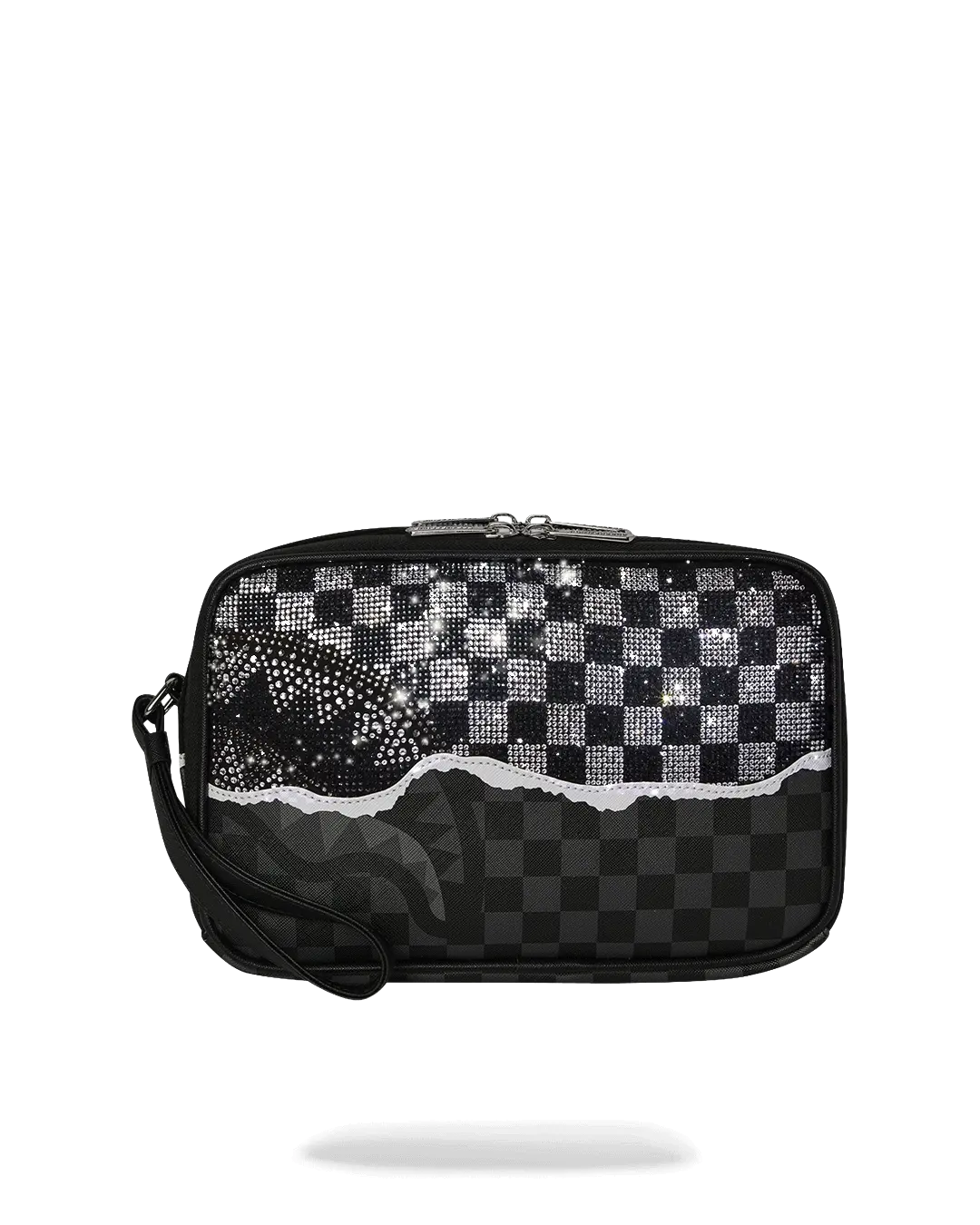 GOLD DIAMOND TEAR TOILETRY BAG - Image 5