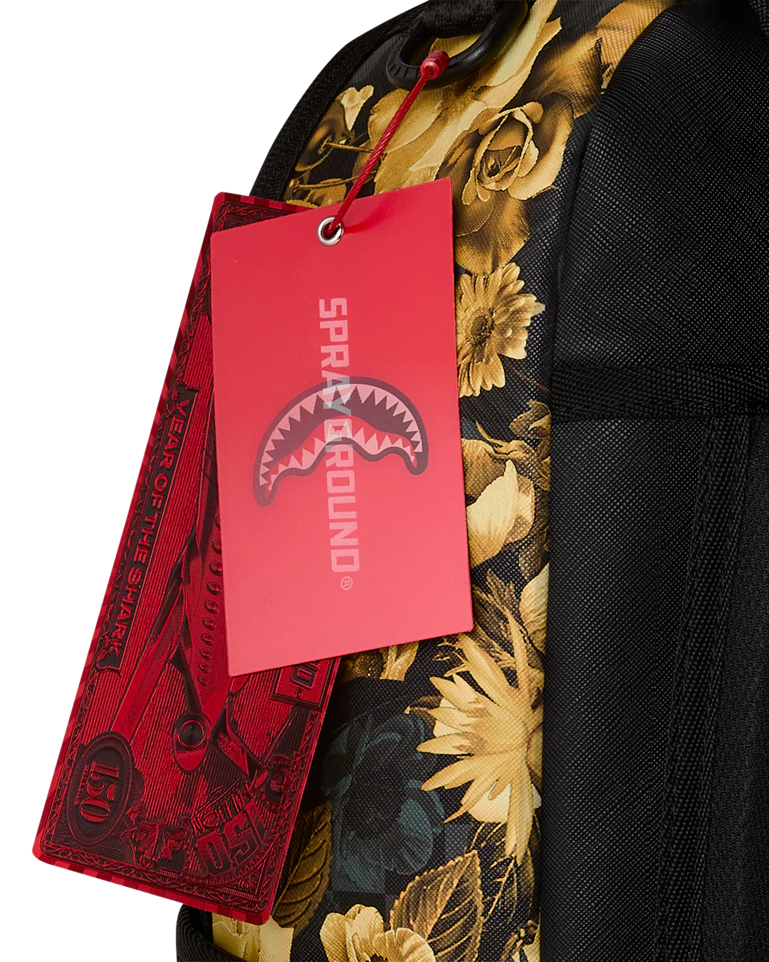 GOLD FLORAL REMIX BACKPACK - Image 9