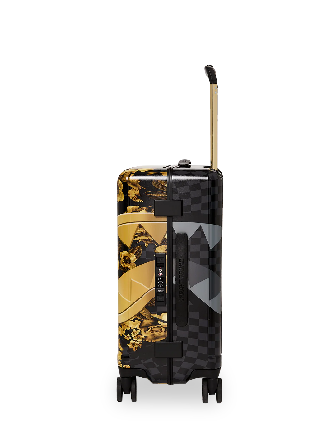 GOLD FLORAL REMIX CARRY-ON LUGGAGE - Image 3