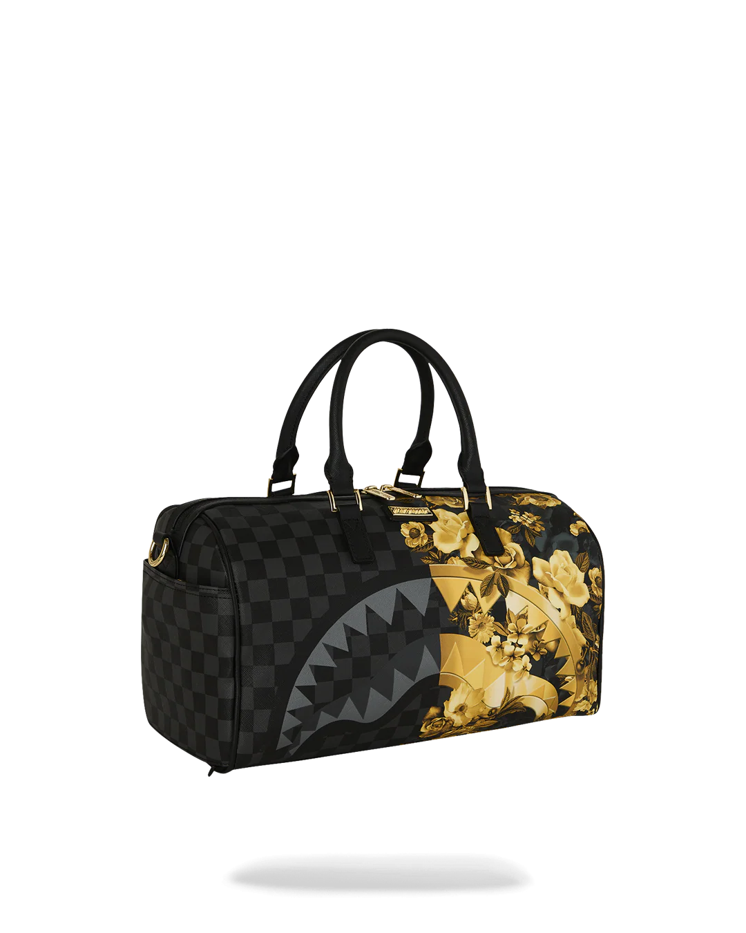 GOLD FLORAL REMIX MINI DUFFLE - Image 2