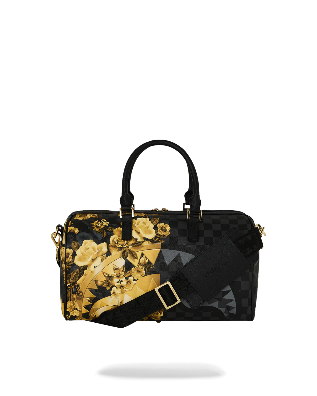 GOLD FLORAL REMIX MINI DUFFLE - Image 4