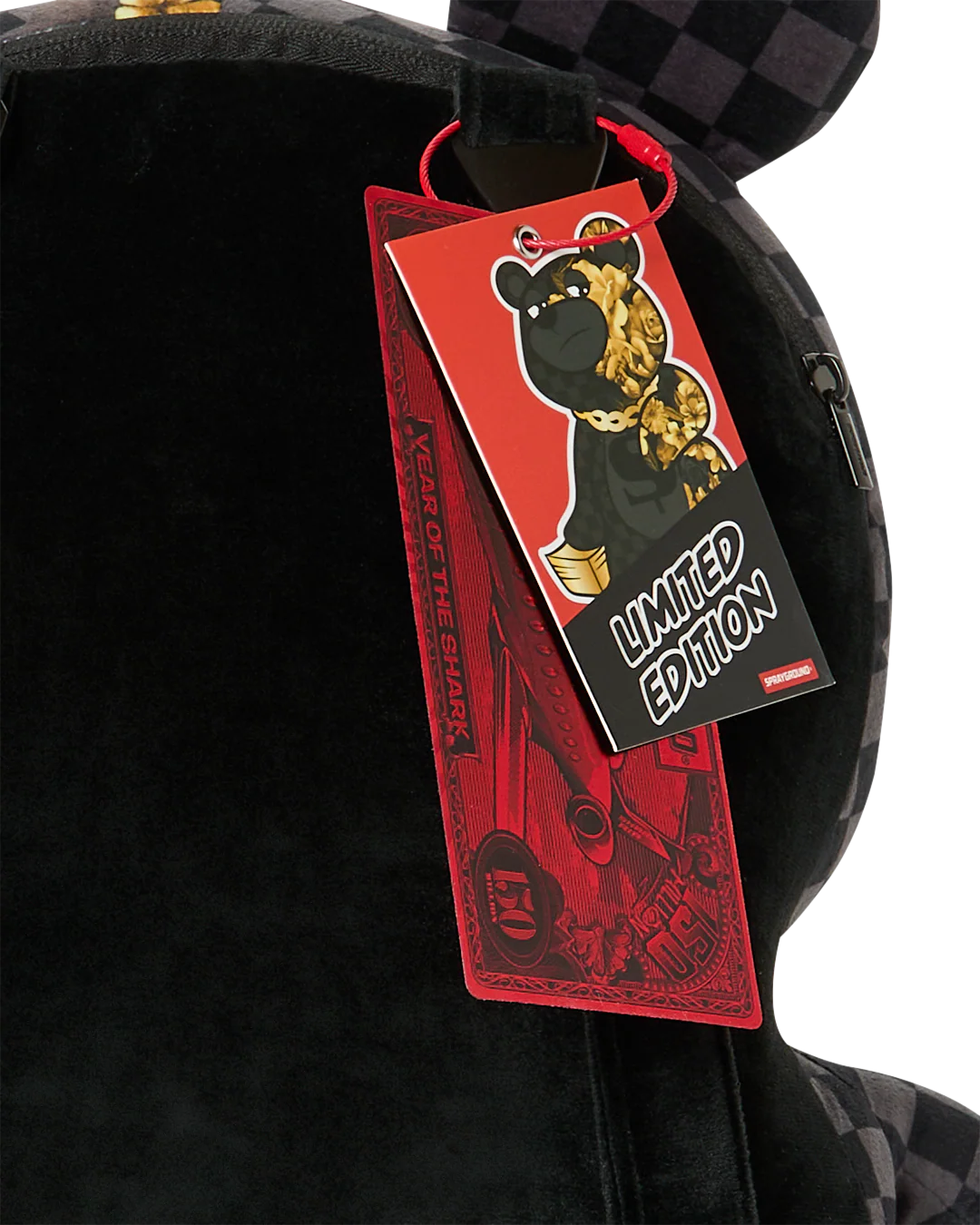 GOLD FLORAL REMIX MONEYBEAR BACKPACK - Image 8