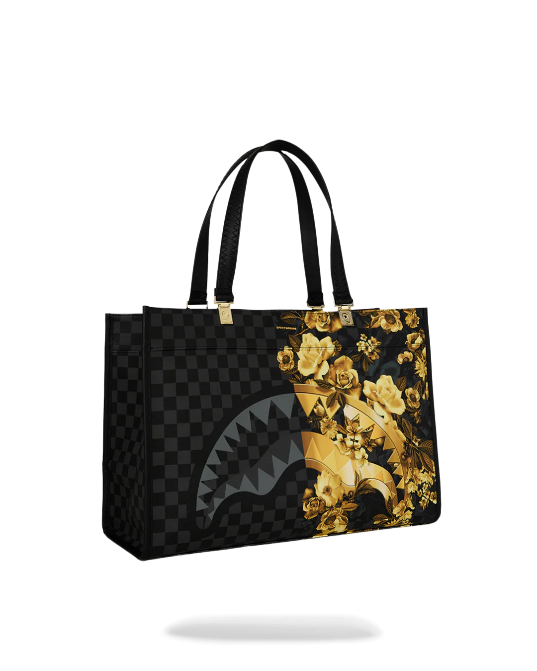 GOLD FLORAL REMIX TORTUGA TOTE - Image 2