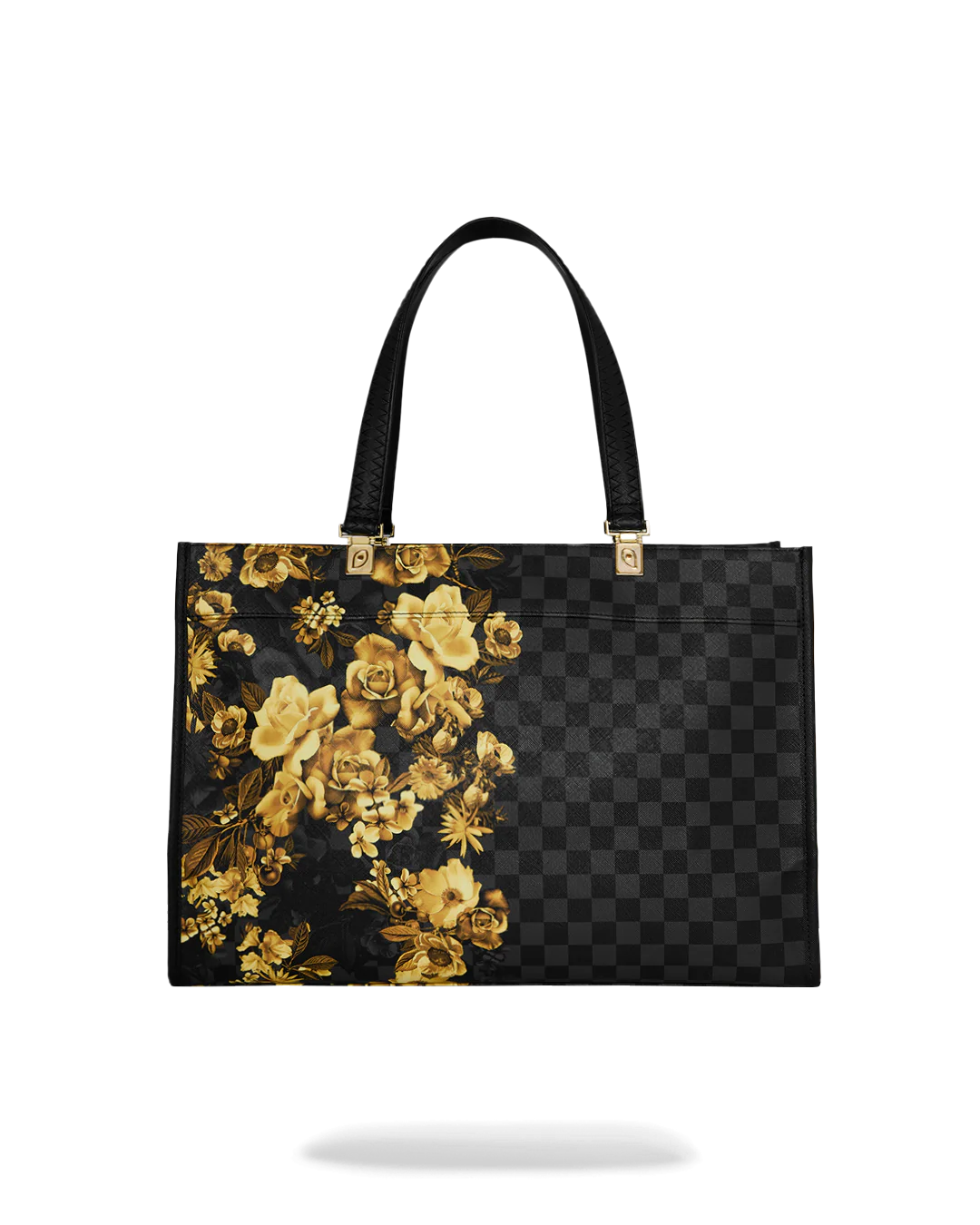 GOLD FLORAL REMIX TORTUGA TOTE - Image 3
