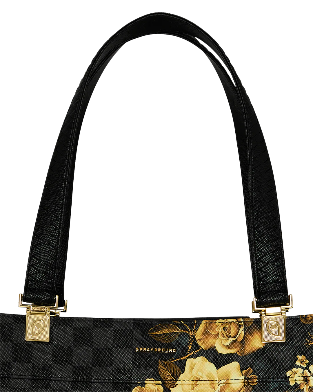 GOLD FLORAL REMIX TORTUGA TOTE - Image 4