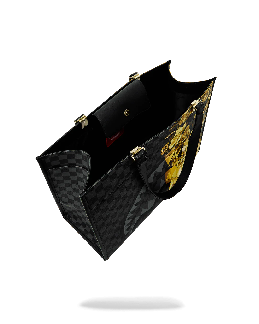 GOLD FLORAL REMIX TORTUGA TOTE - Image 5