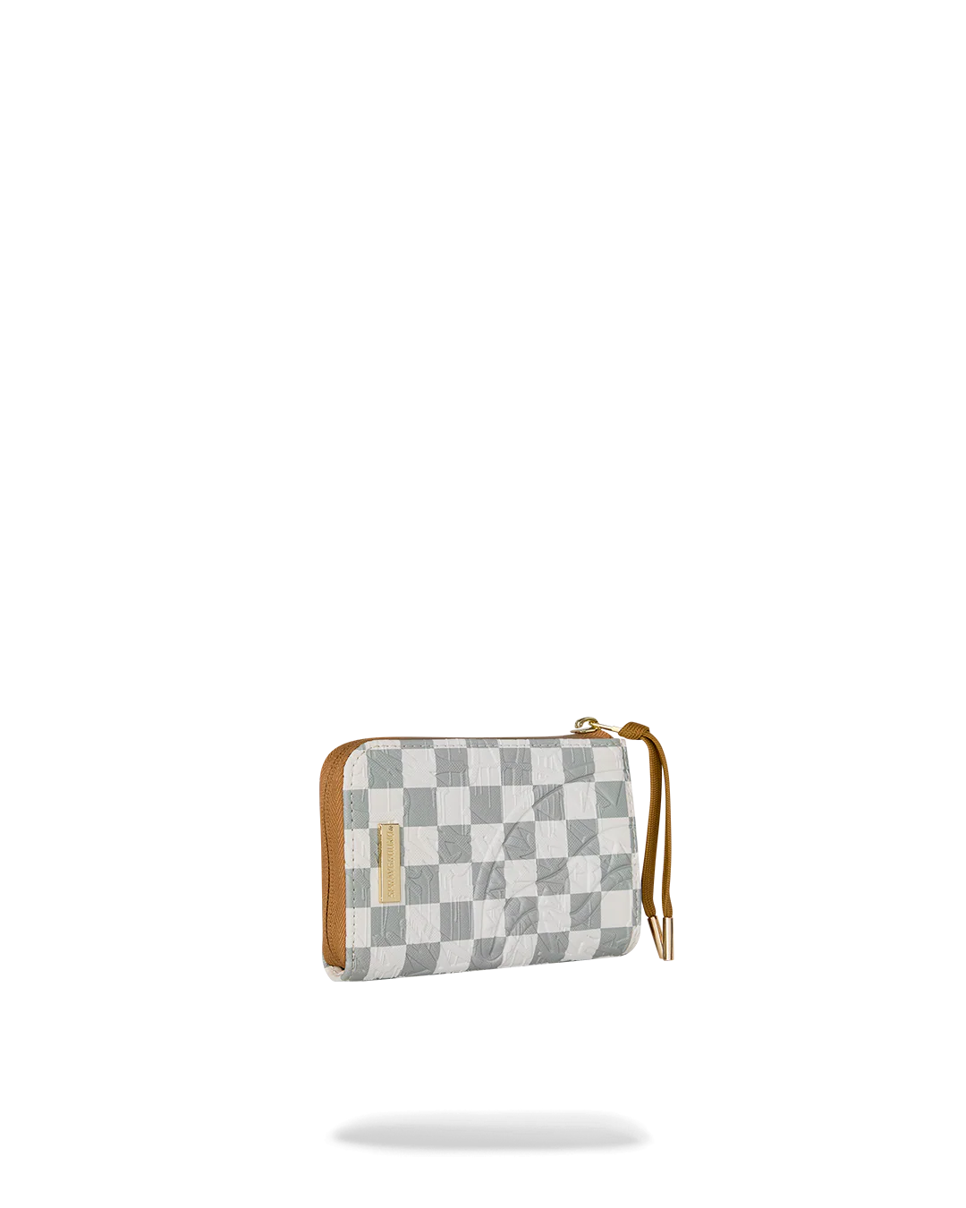 GRAFF EMBOSSED CREAM CHECK WALLET - Image 2