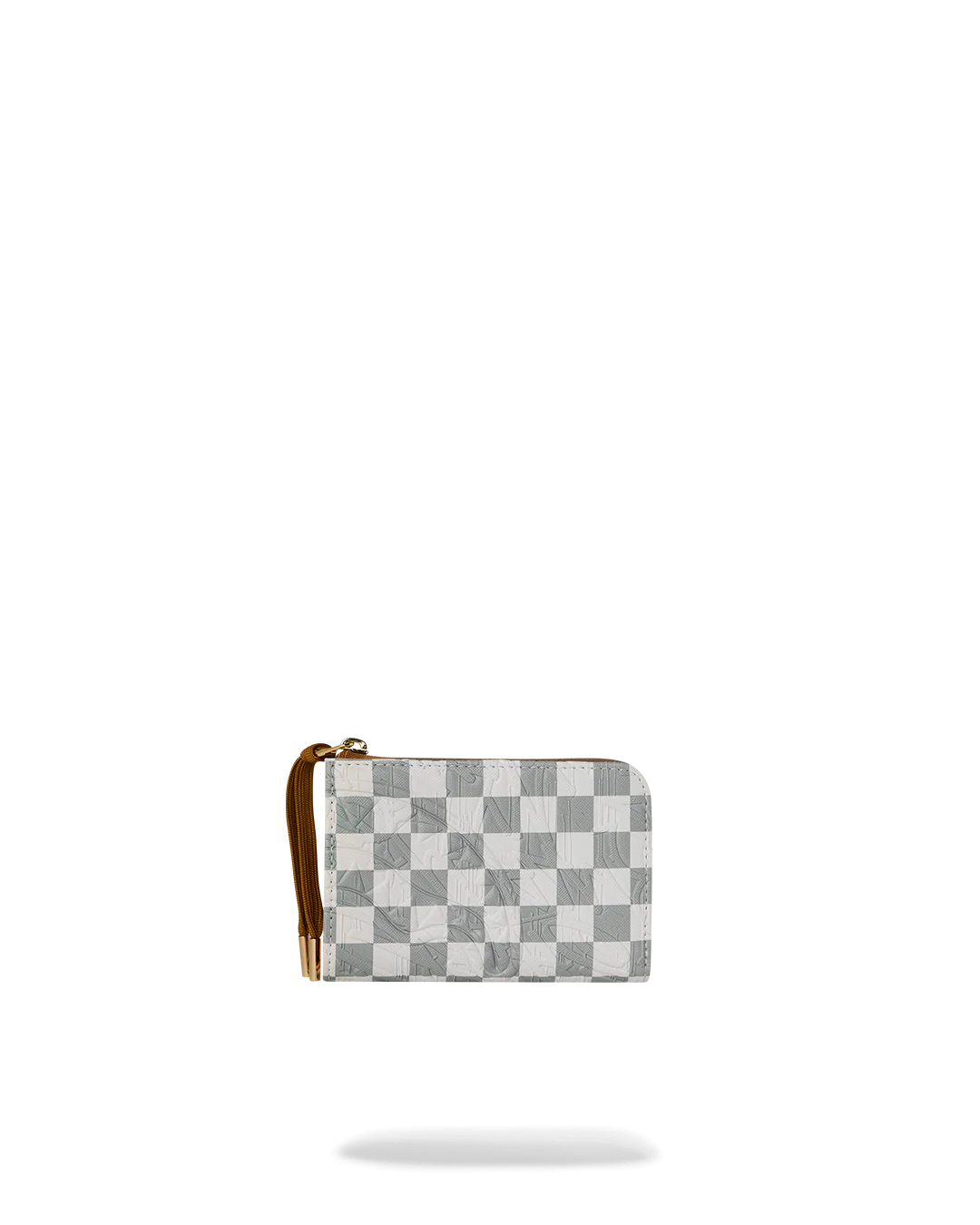 GRAFF EMBOSSED CREAM CHECK WALLET - Image 3