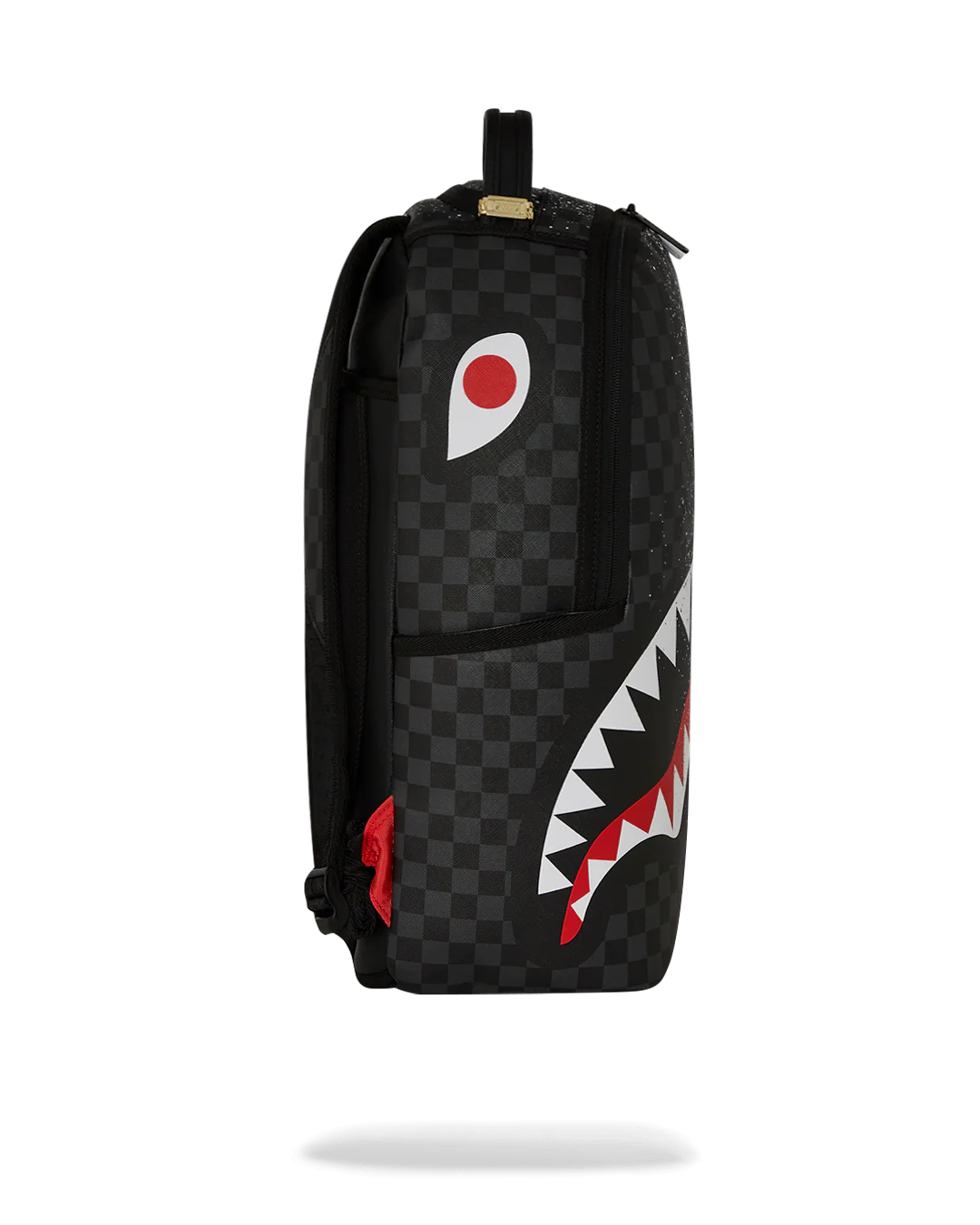 GREY CHECK SCRIBBLE SPLIT DLX BACKPACK - Image 3