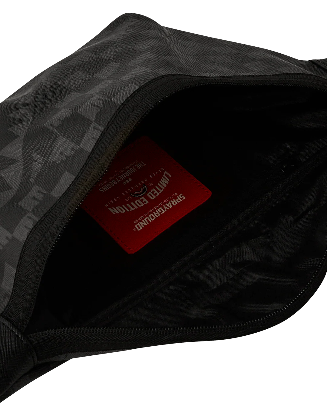 HANGOVER DRIP GREY CHECK SAVVY CROSS-BODY - Image 4