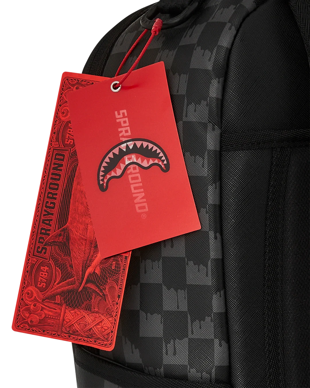 HANGOVER GREY DRIP CHECK DLXSV BACKPACK - Image 9