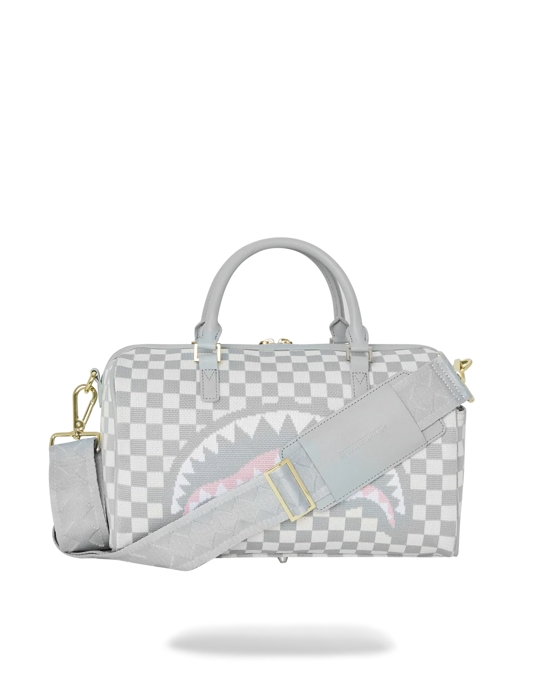 KNIT SHARKS IN PARIS IN CREAM MINI DUFFLE - Image 4