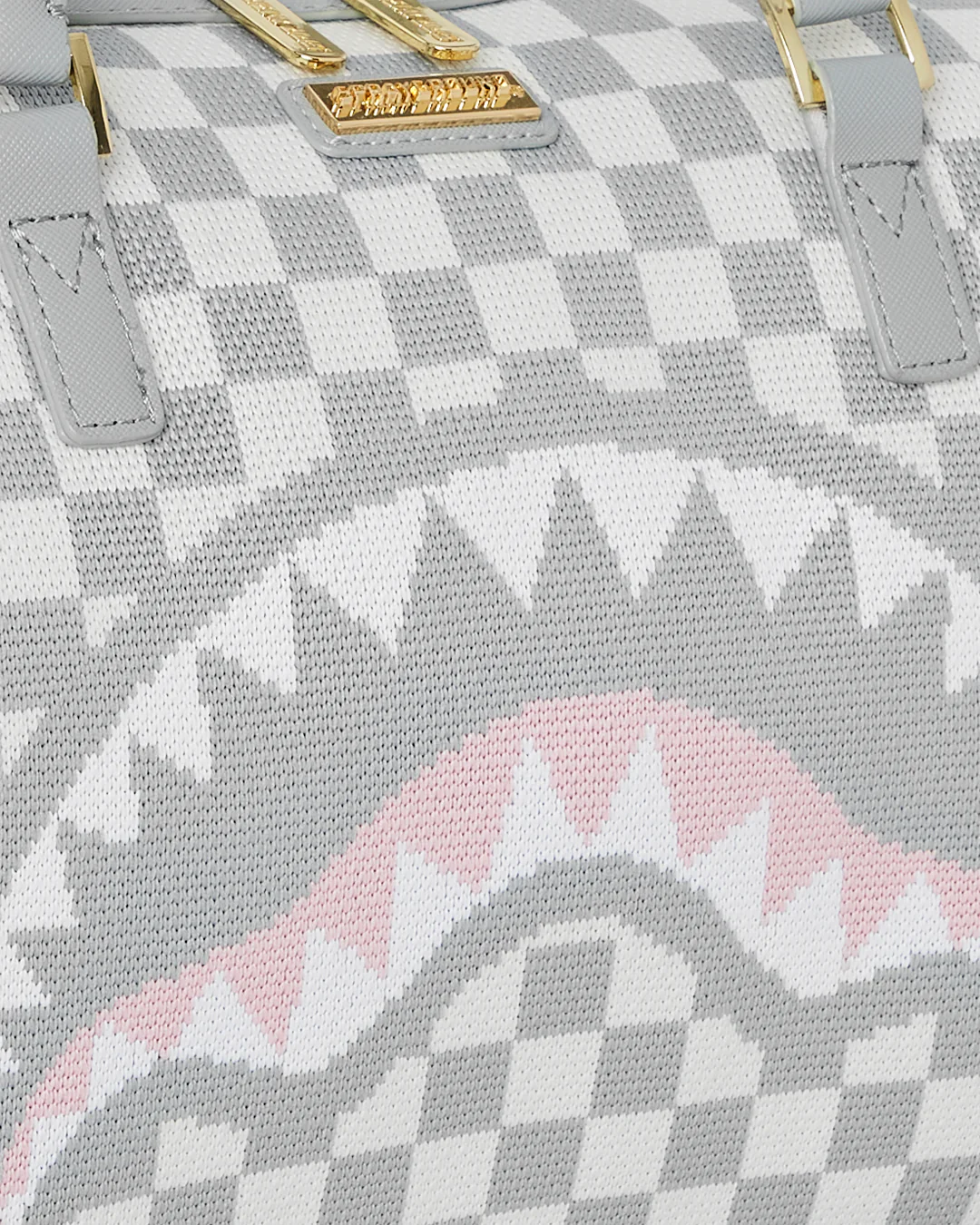 KNIT SHARKS IN PARIS IN CREAM MINI DUFFLE - Image 8